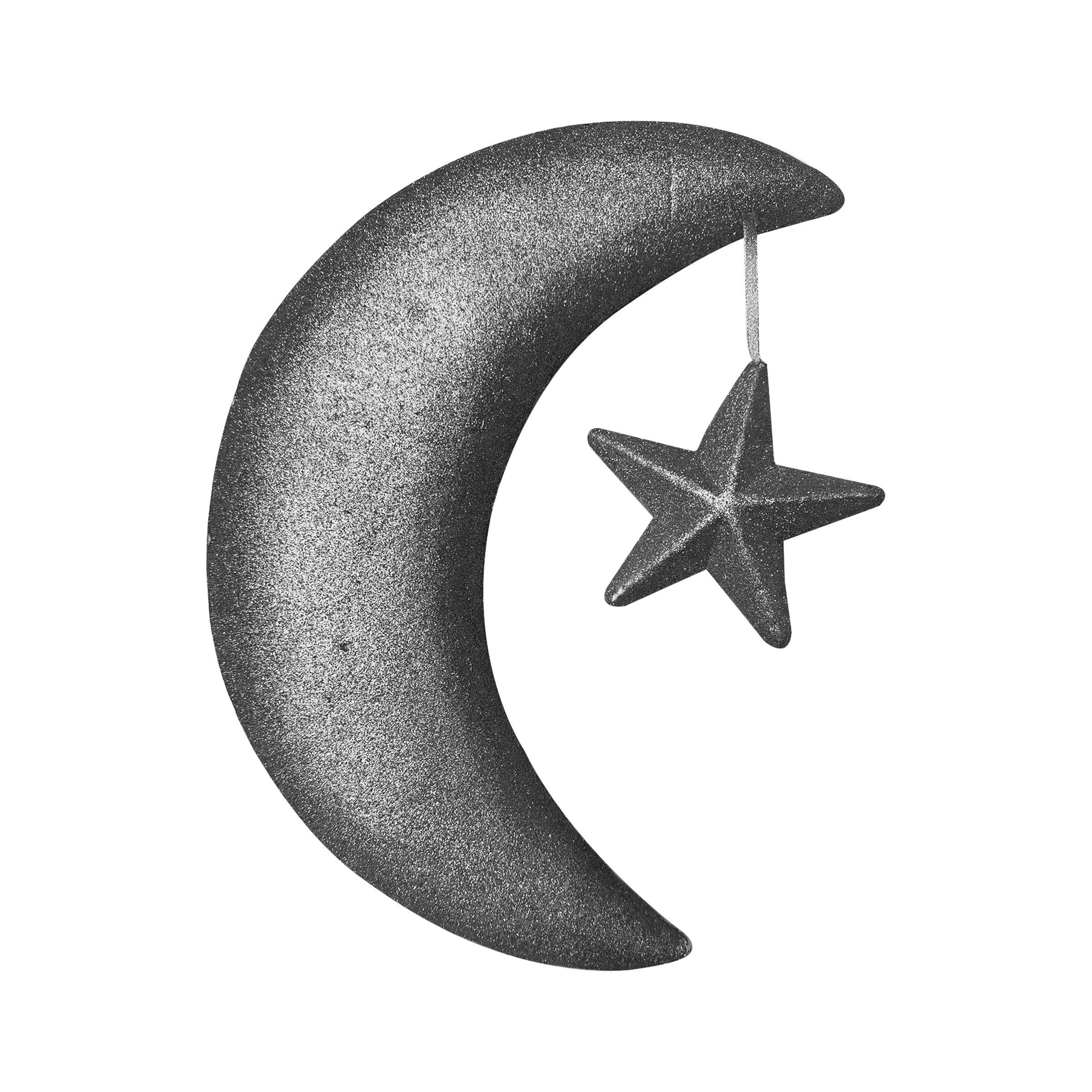 Ramadan Foam Hanging Wall Art Silver RM25-317S