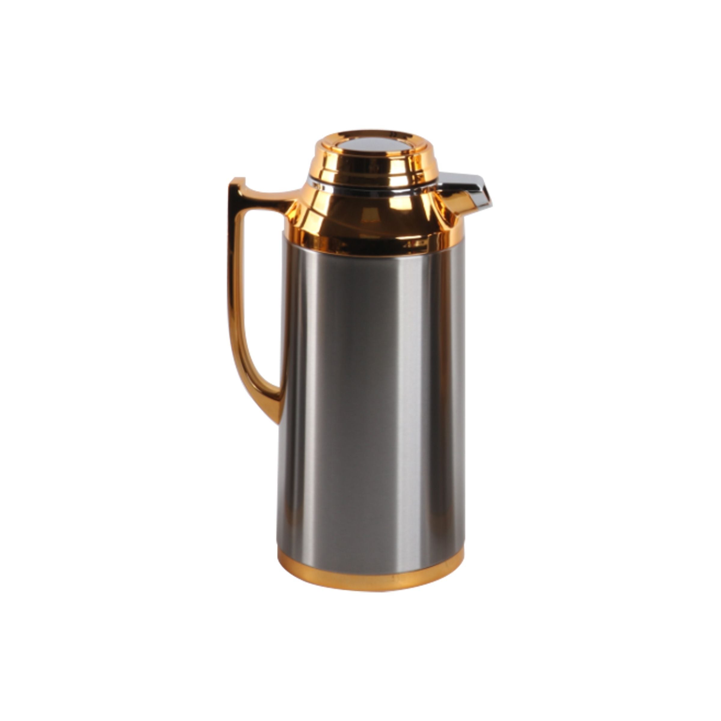 Vacuum Flask Gold with Steel color 1.3L 12Pcs/Case  ETG-13MSG
