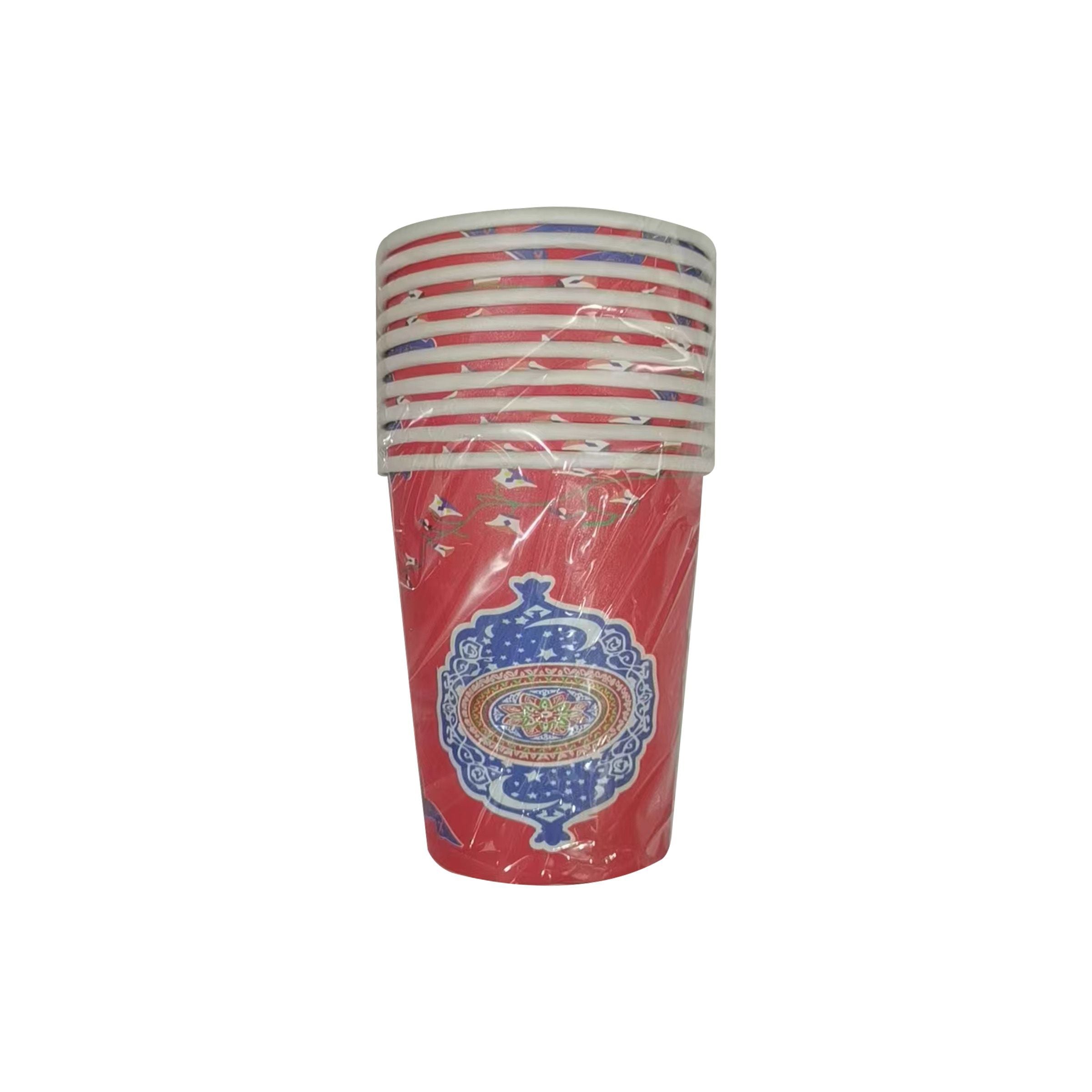 Ramadan Paper Cup 9OZ (10Pcs/Pack) 34809-3B-9OZ