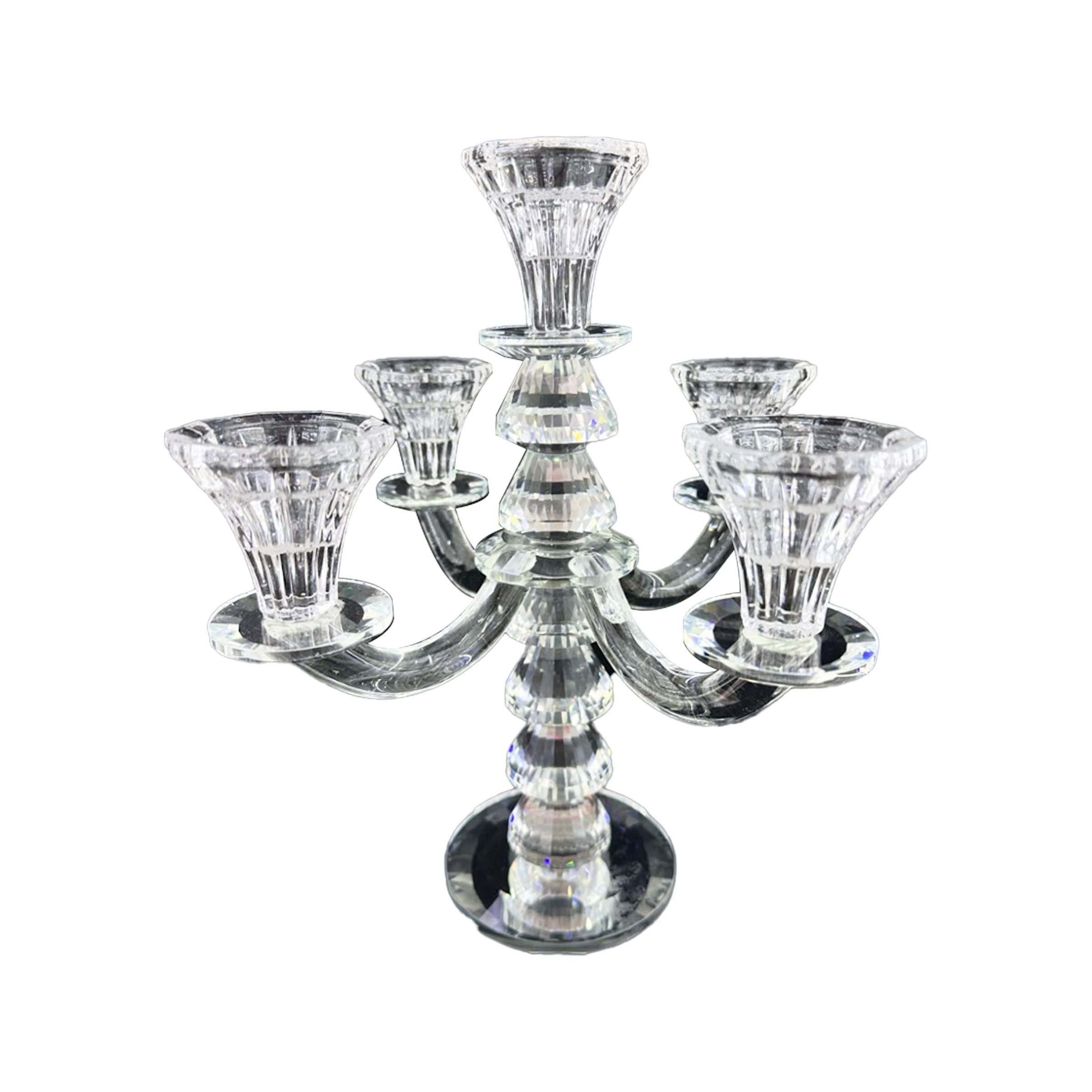 Crystal Candle Holder 20.5x27cm(8.07x10.63inch) H348-8-5