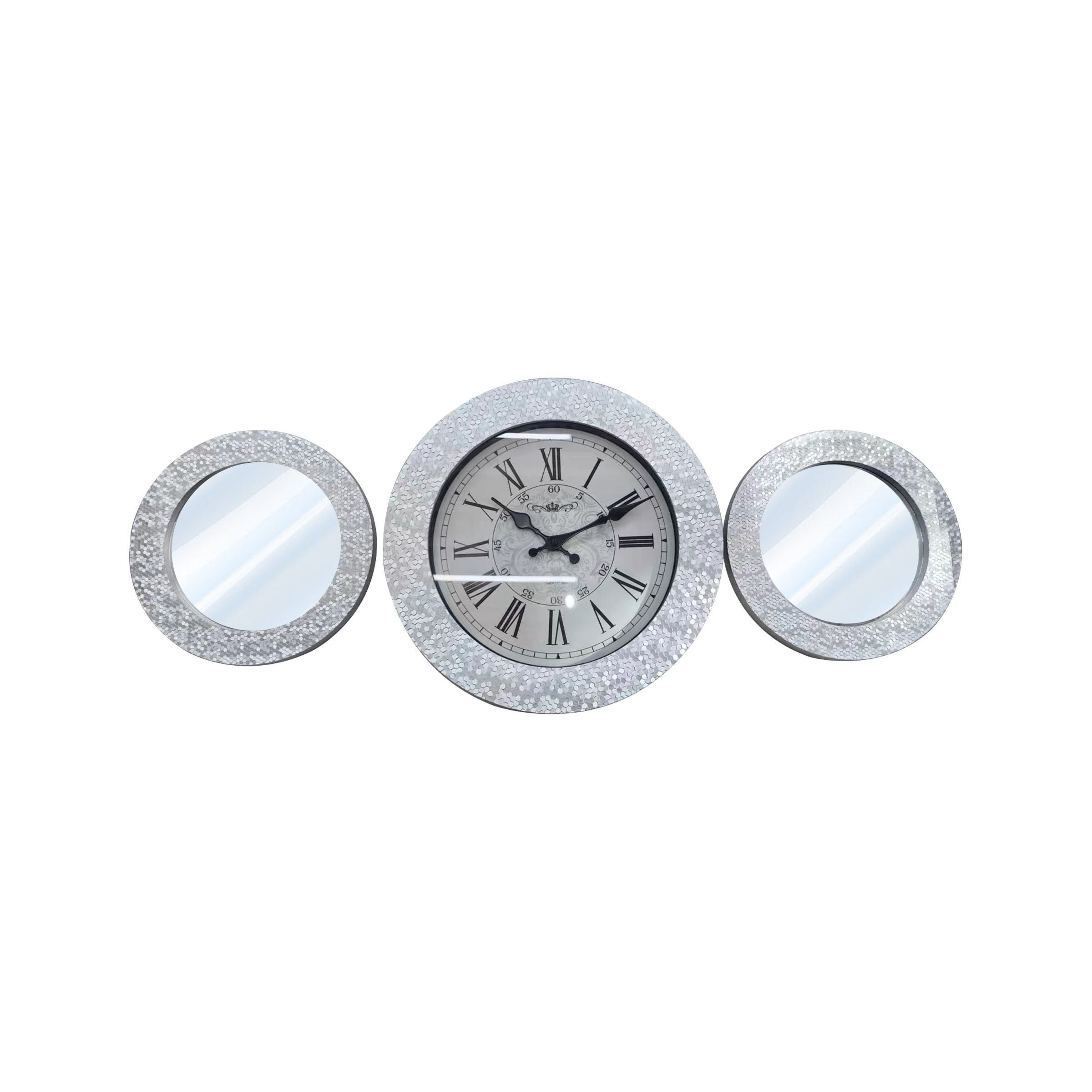 Wall Clock 2x10cm 817-4