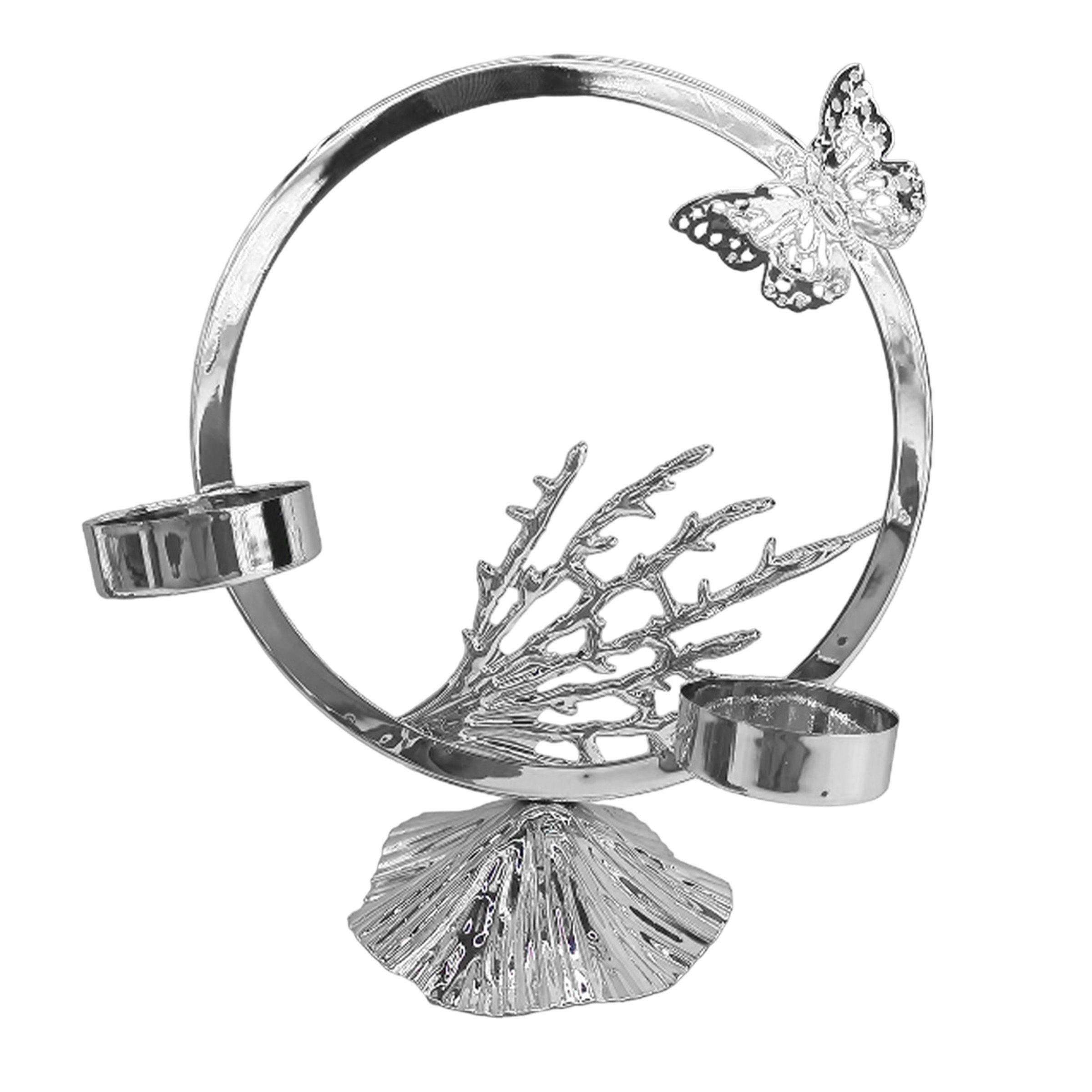 Candle Holder Silver G8441