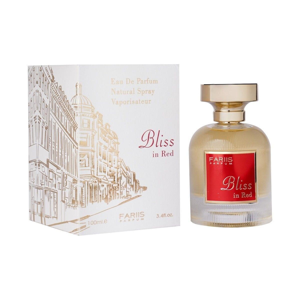 Fariis Perfume Bliss In Red 100 Ml