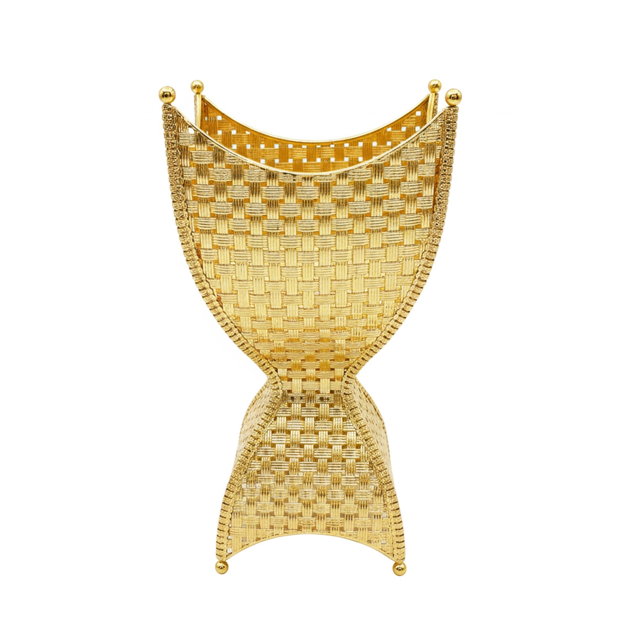 Incense Burner Gold 25X25X50Cm (9.84X9.84X19.69Inch) Ib5703G