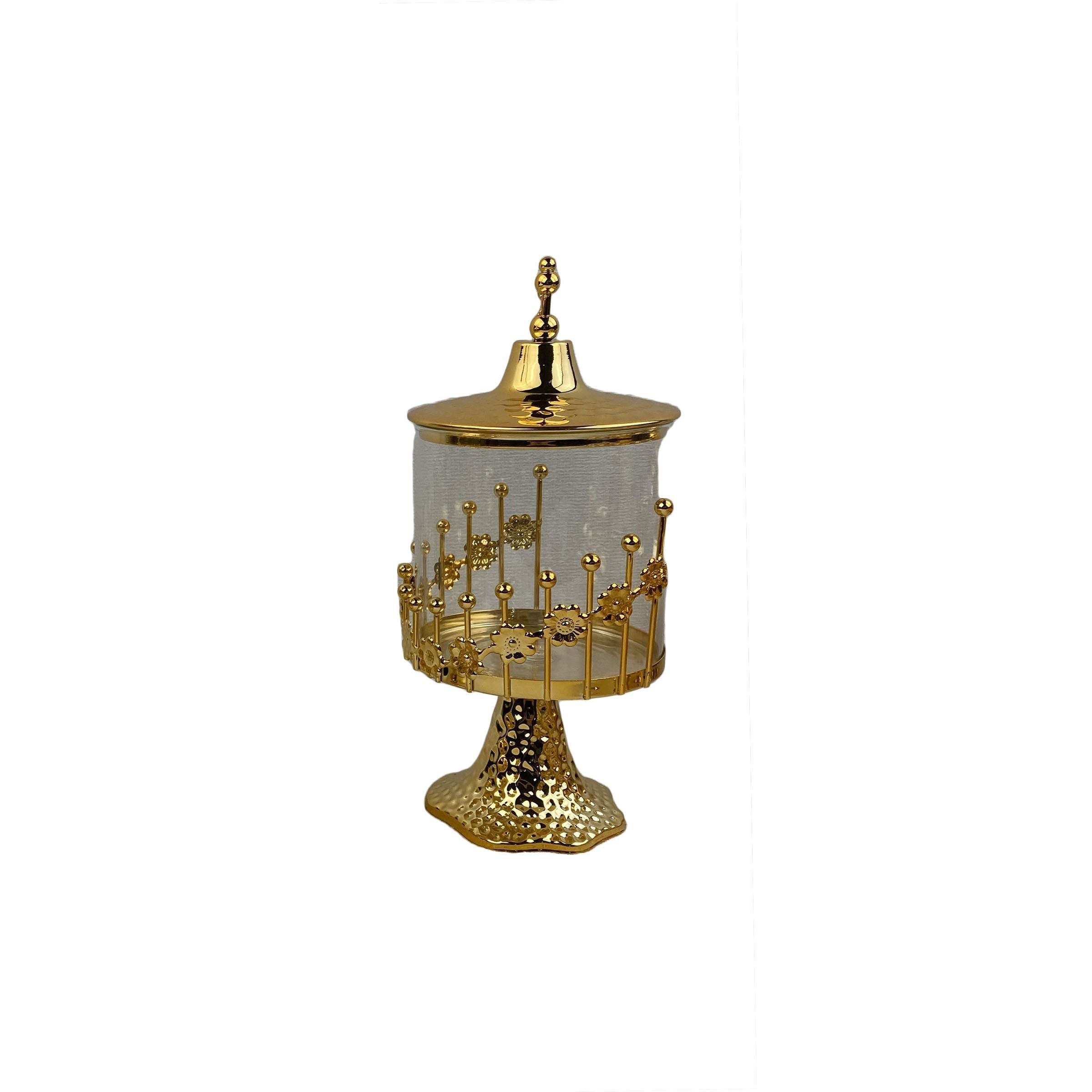 Candy Jar S size Gold Y-588C