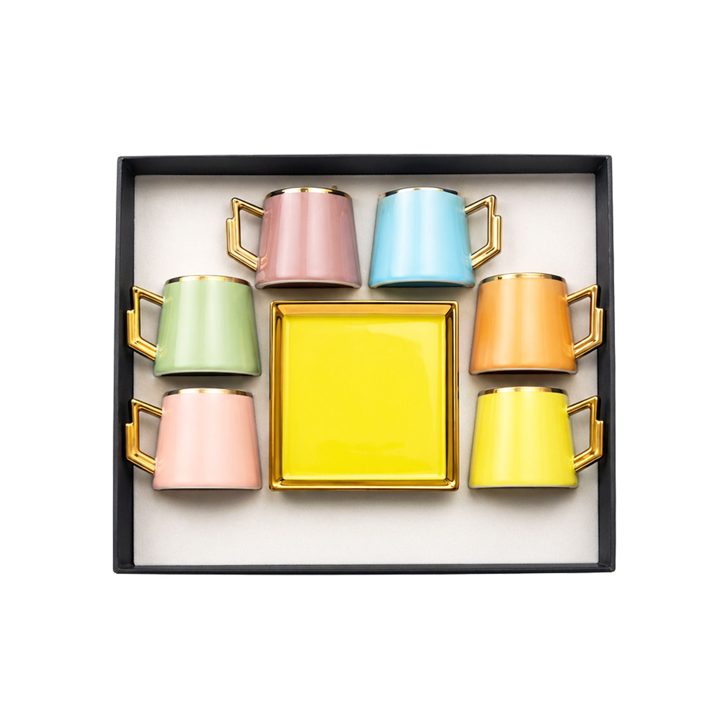 Coffee Cup Set 6 Cups/Saucers S662