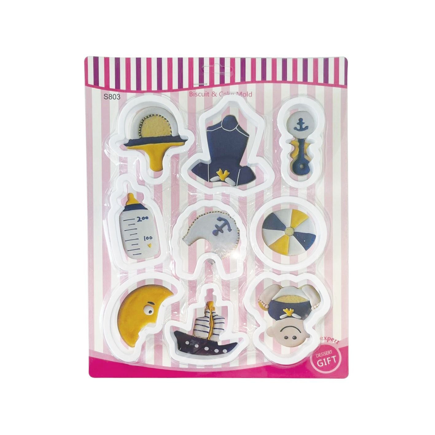 Cookie Mold Set of 9 TDG-YW-14