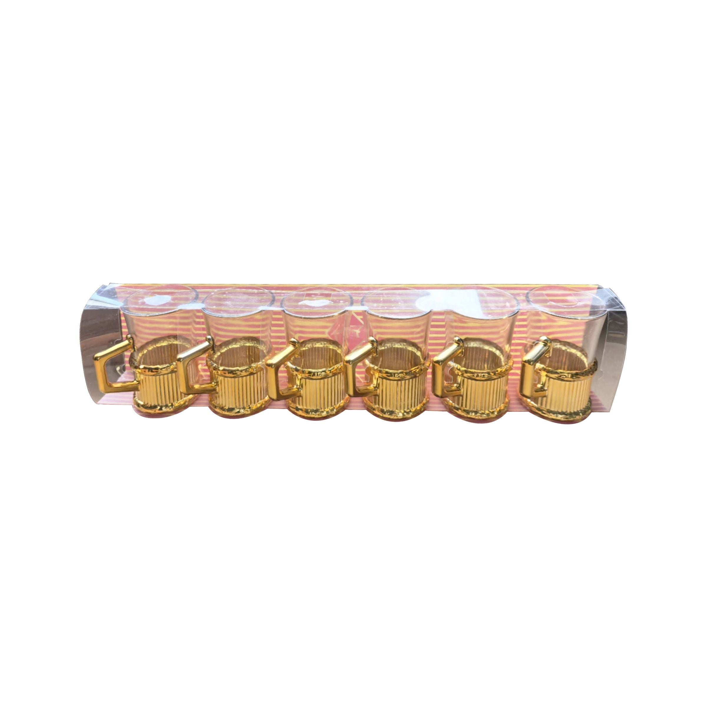 Glass Tea Cup 6Pcs Set 100ml DG-6