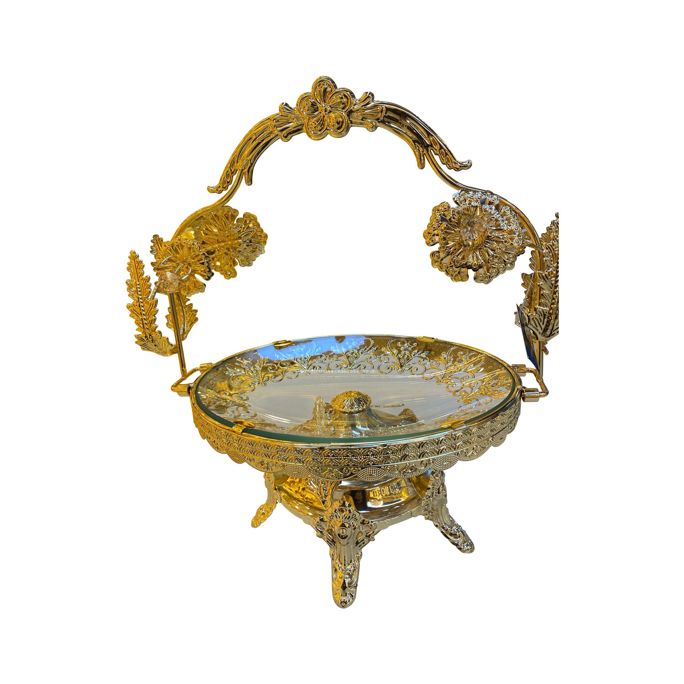 Candy Tray Gold Small 5899S