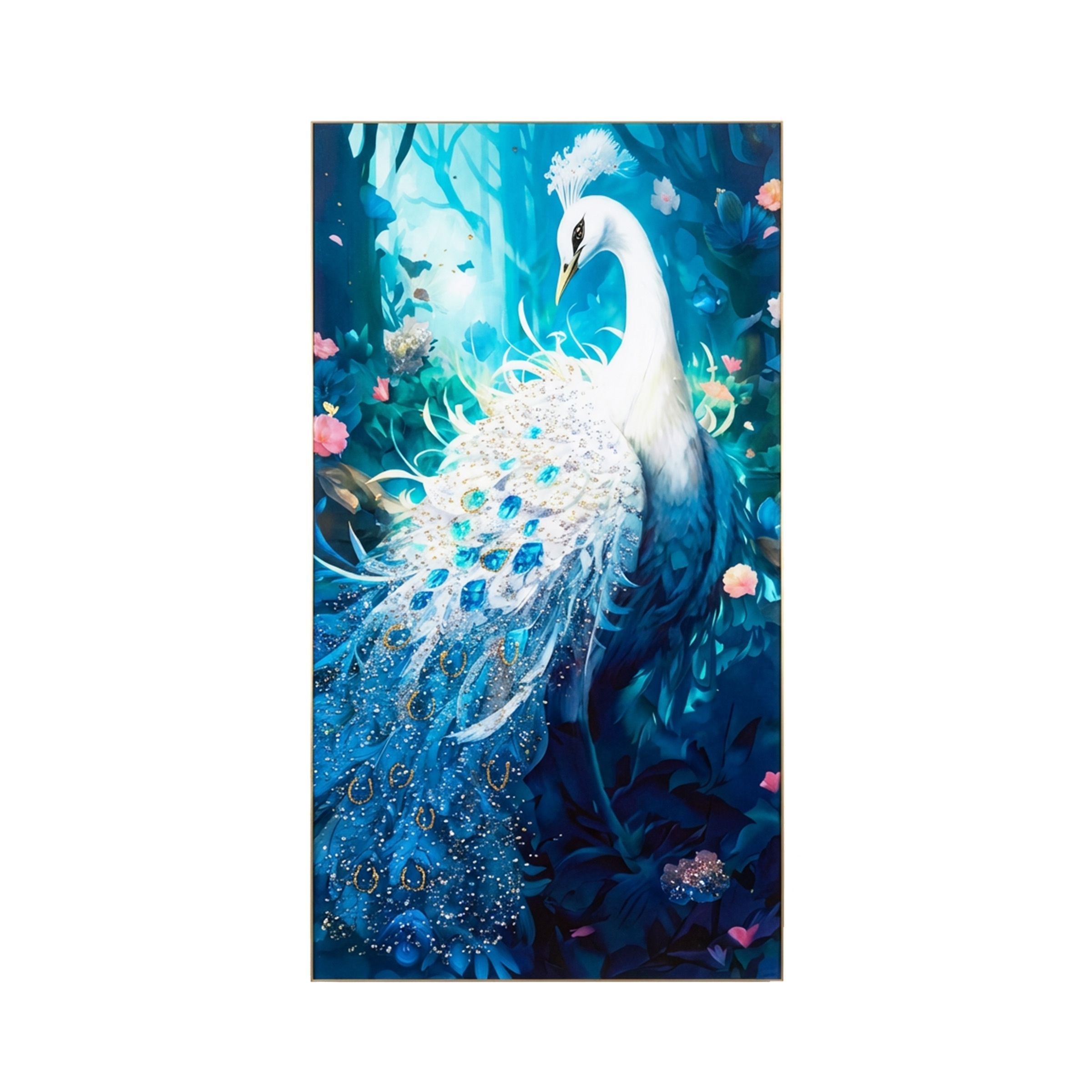 Wall Art(5Pcs Gold/4Pcs Silver Frame) 120X60Cm (47.24X23.62Inch) Ppck-009