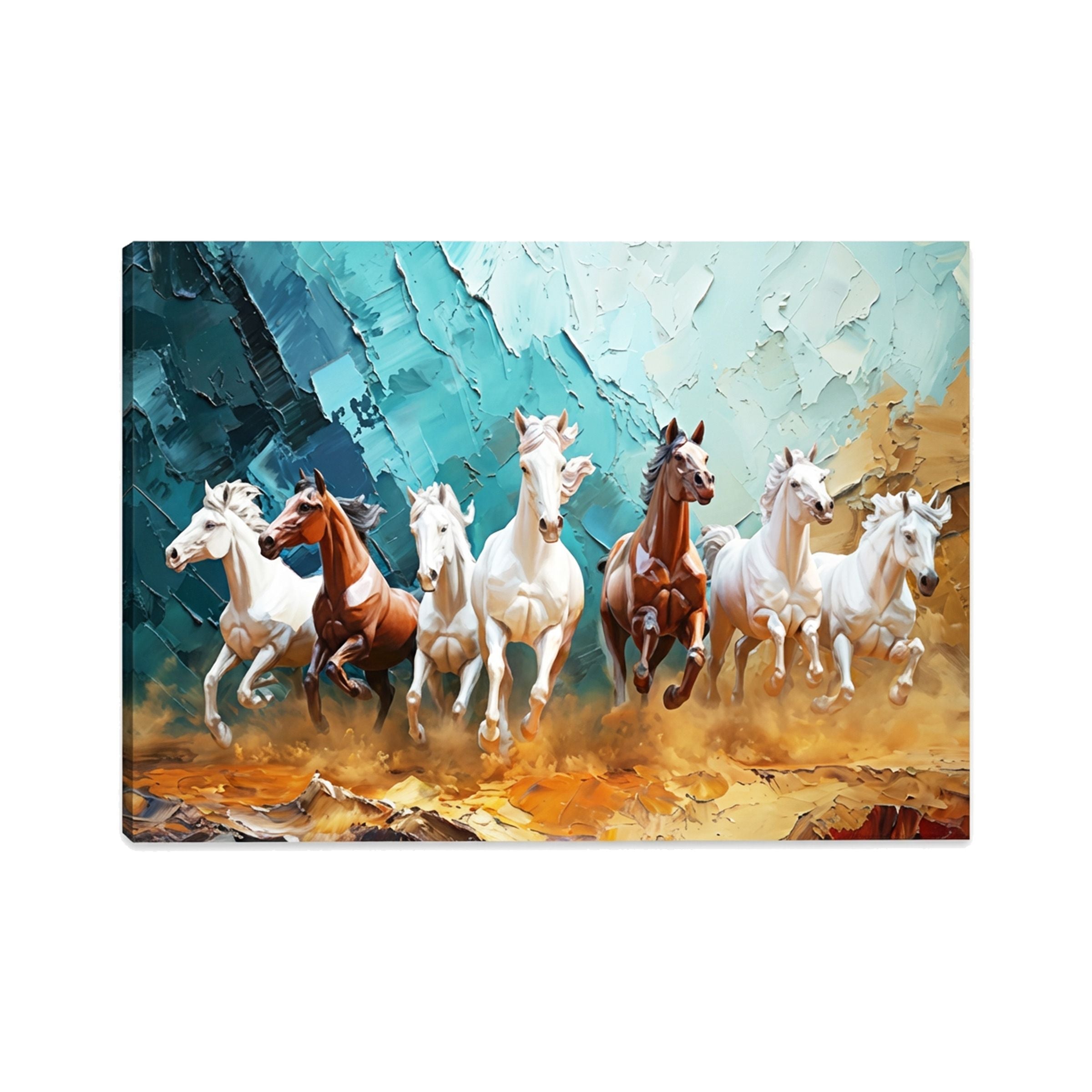 Wall Art (6Pcs Gold/3Pcs Silver Frame) 120X60Cm (47.24X23.62Inch) Pphs-011