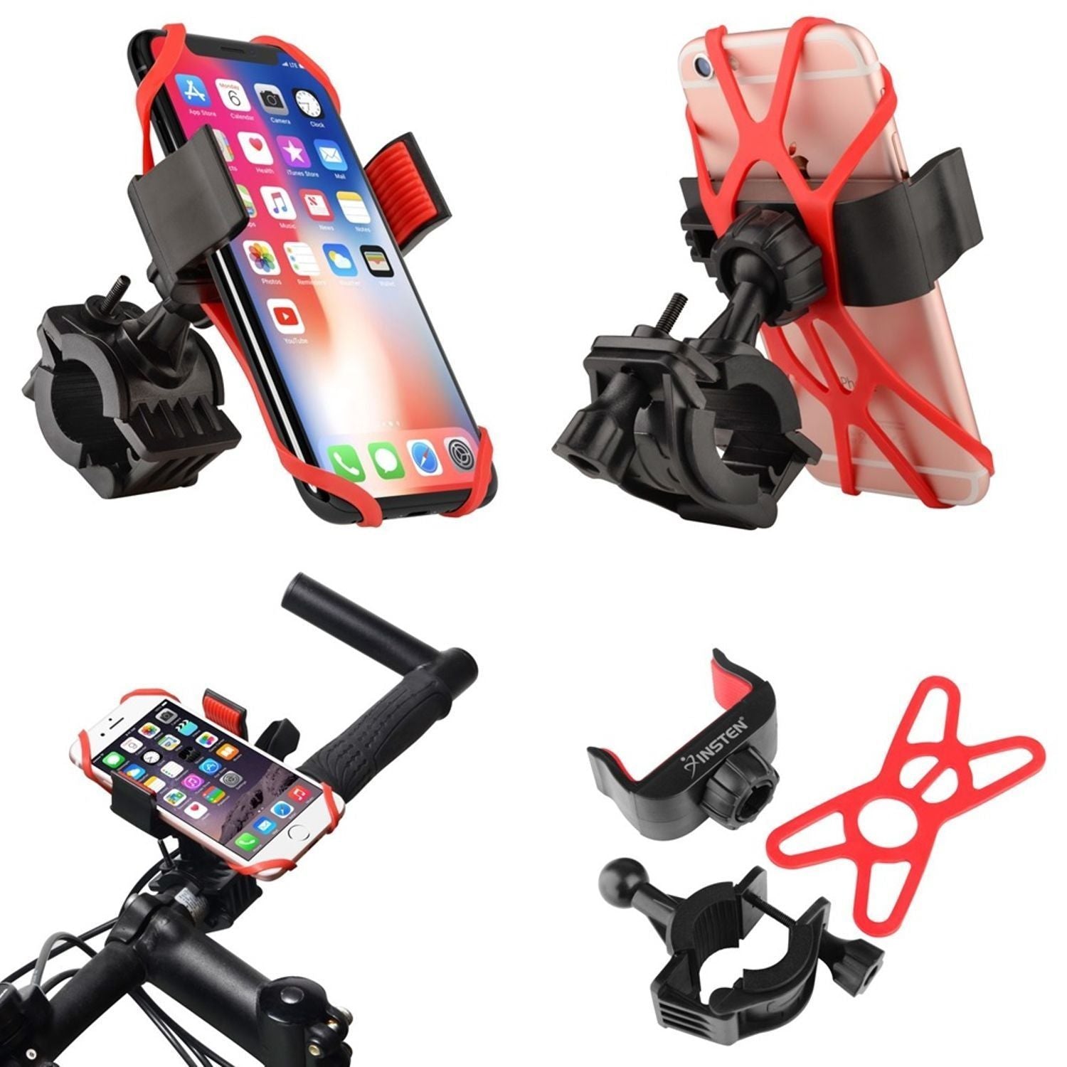 Bicycle phone holder