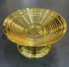 DECORATIVE RAISED METAL PLATE Y691-1L