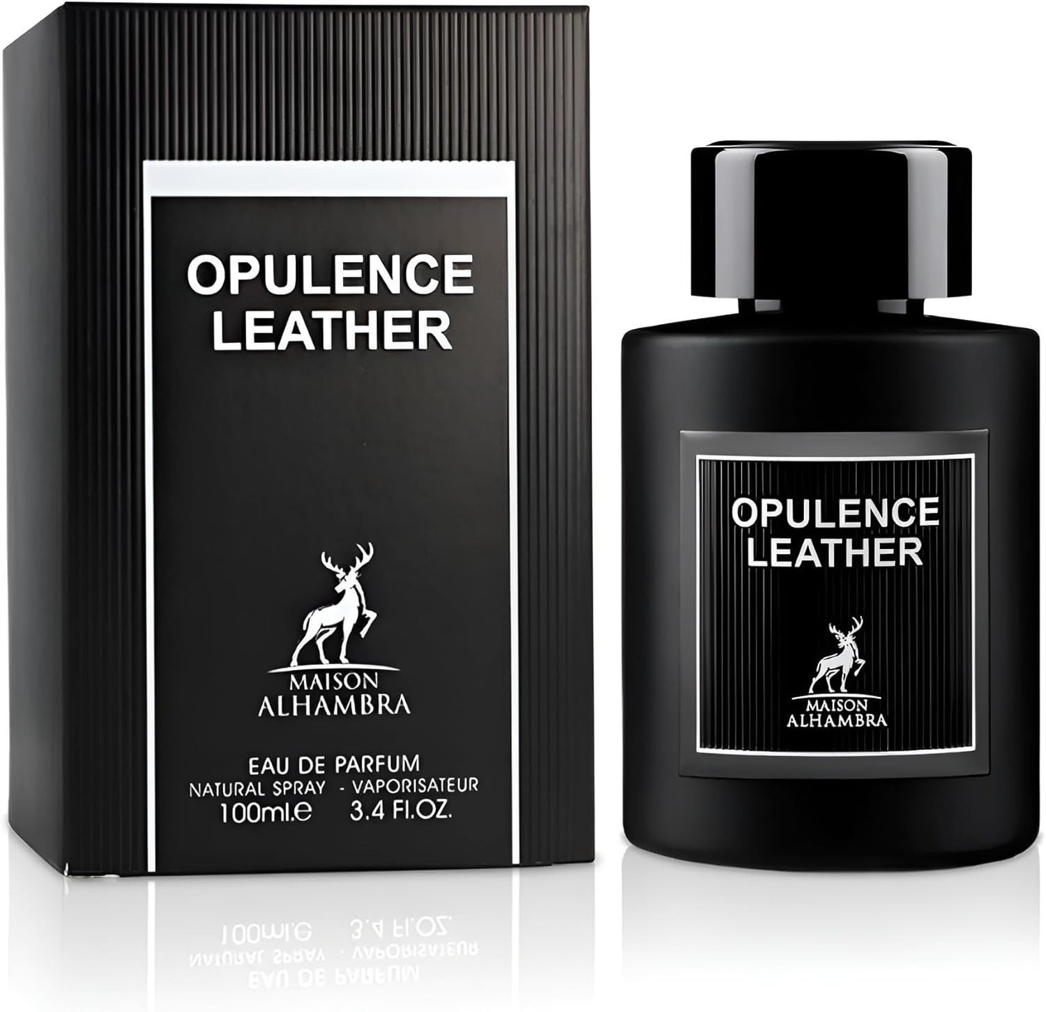 Maison Al Hambra Perfume Opulence Leather Amber & Leather 100ml