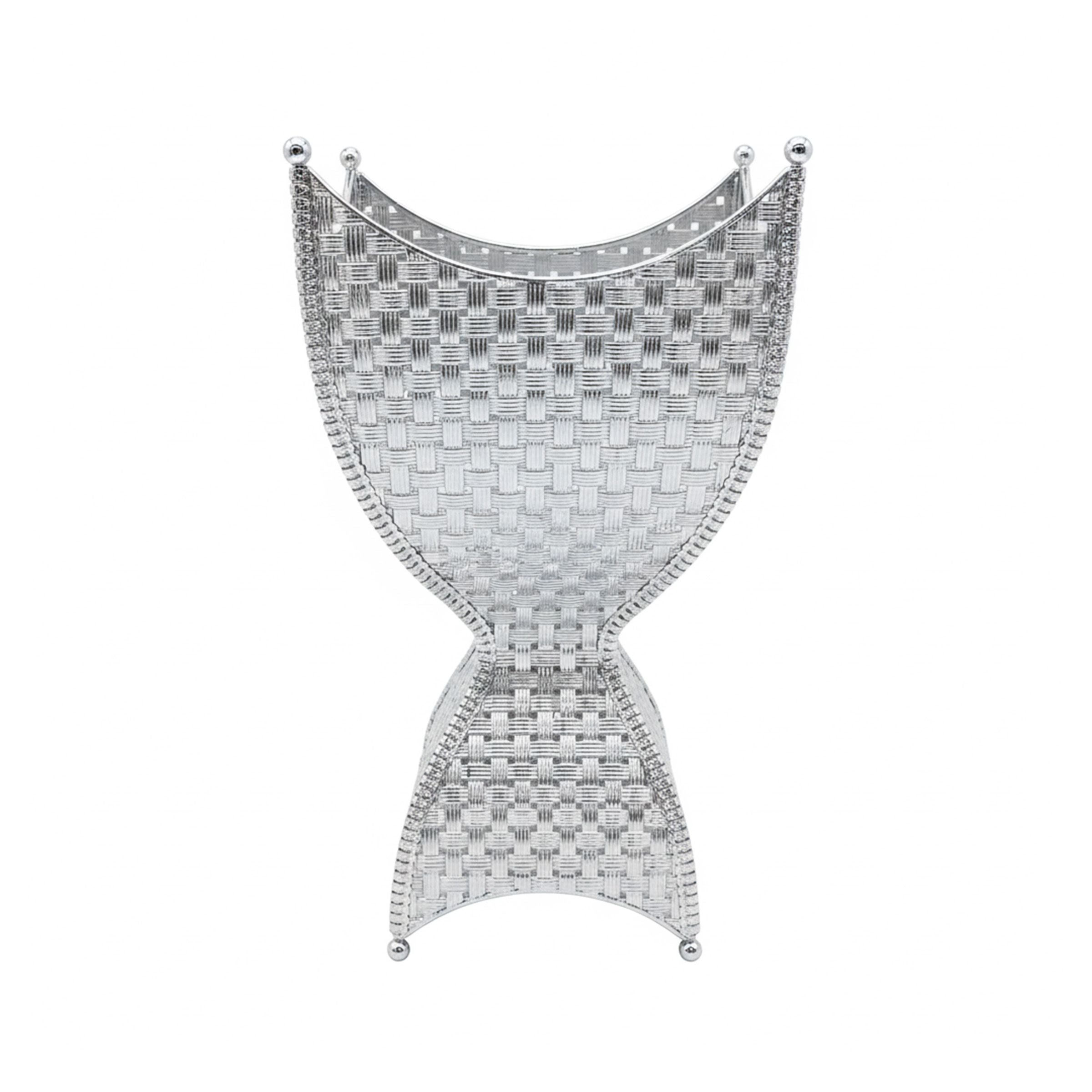 Incense Burner Silver 25X25X50Cm (9.84X9.84X19.69Inch) Ib5703S