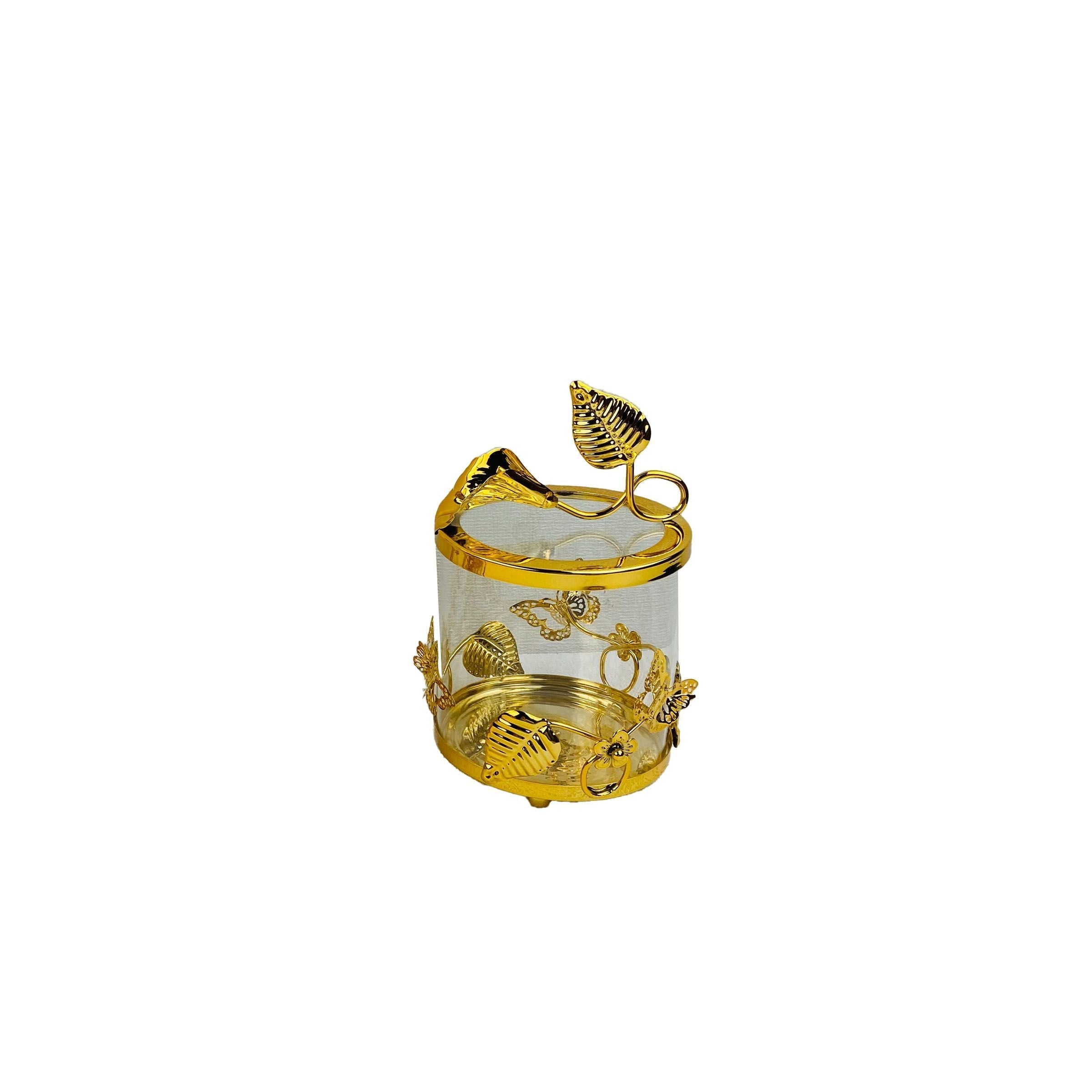 Candy Jar S size Gold Y-2472C