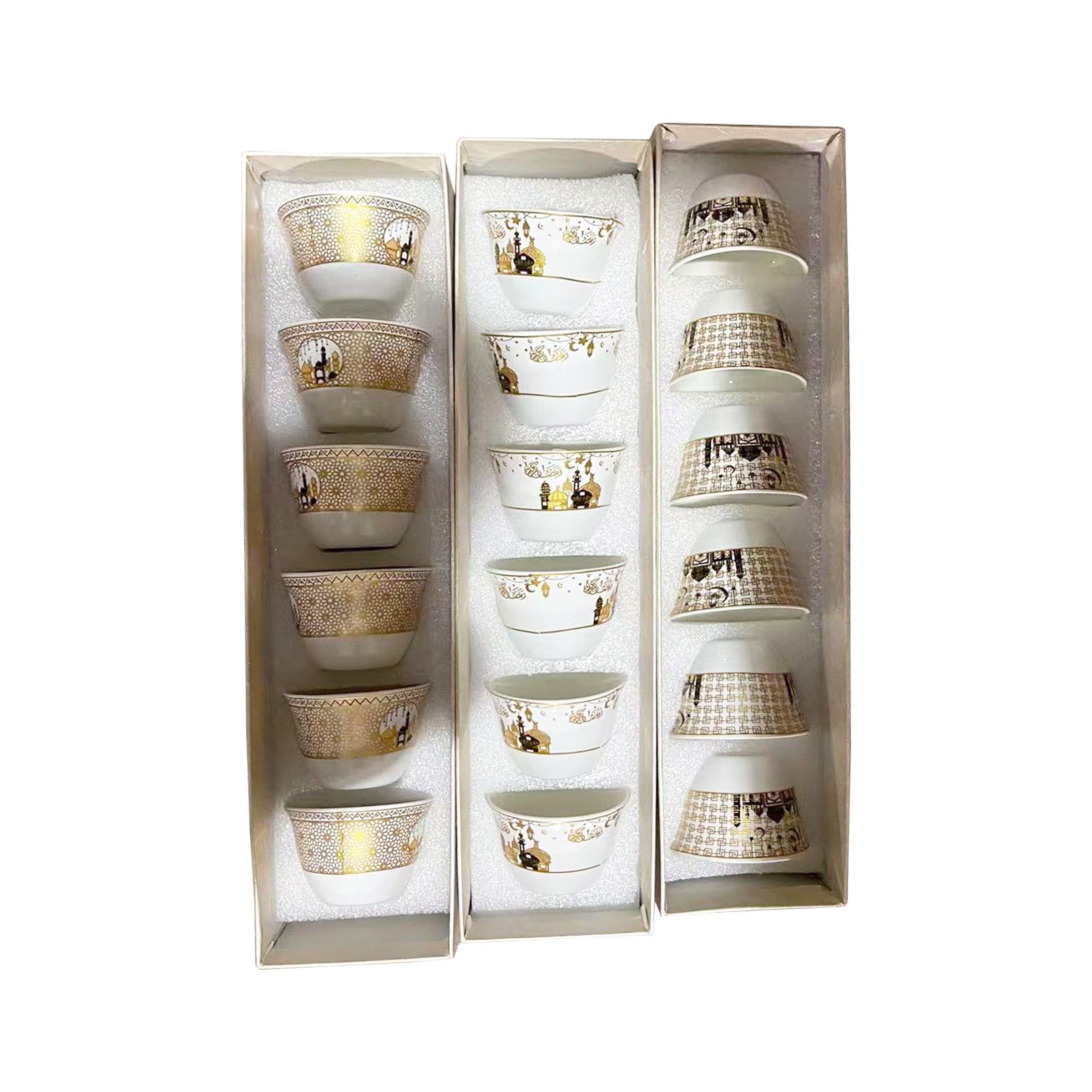 Ramadan Arabic Coffee Cup 6 Set Cup 80ml CP-6A