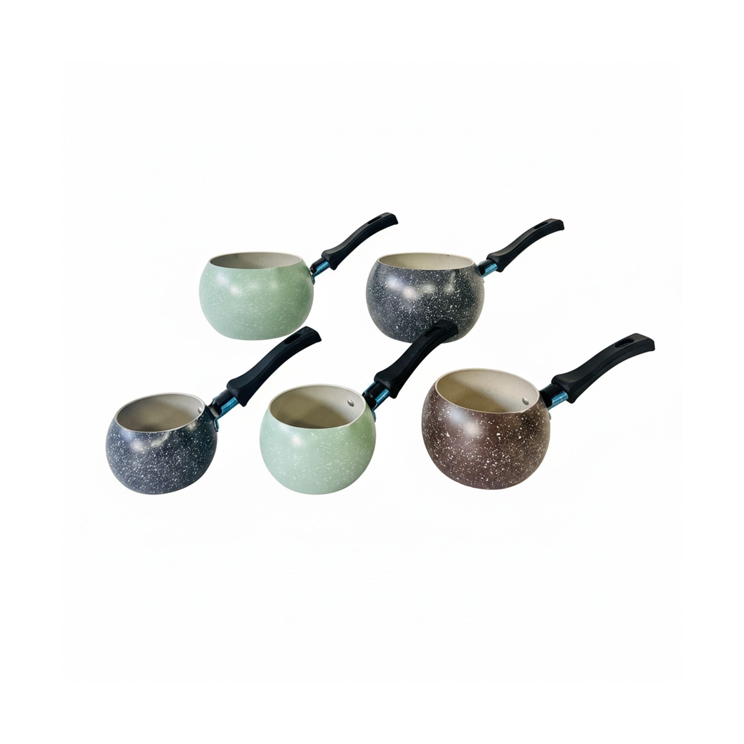 Milk/Coffee Pot (Mix 3colors Blue/Green/Coffee brown) 11" MRP3-11 1L