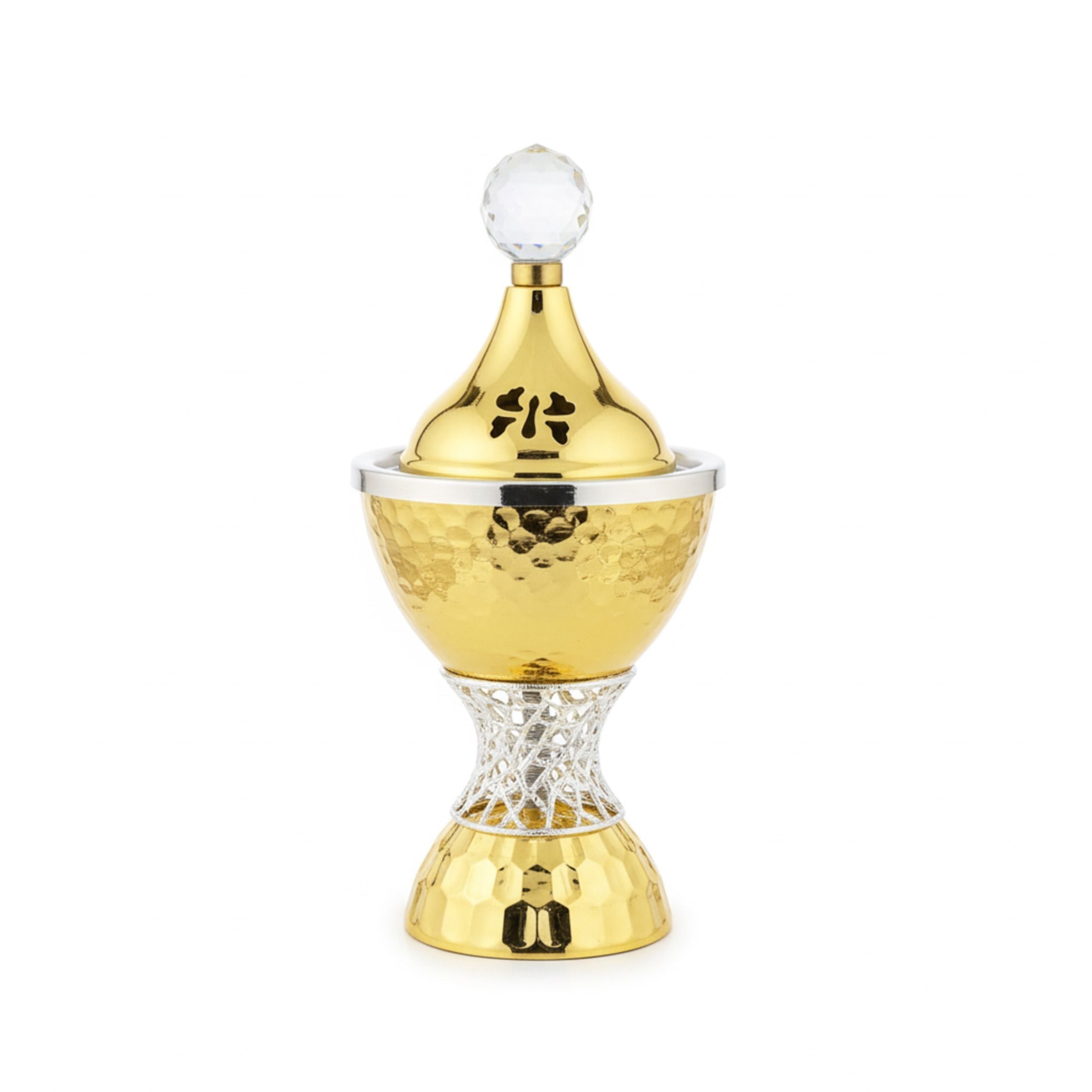 Incense Burner Gold H24Cm(9.45Inch) Ibn 04G