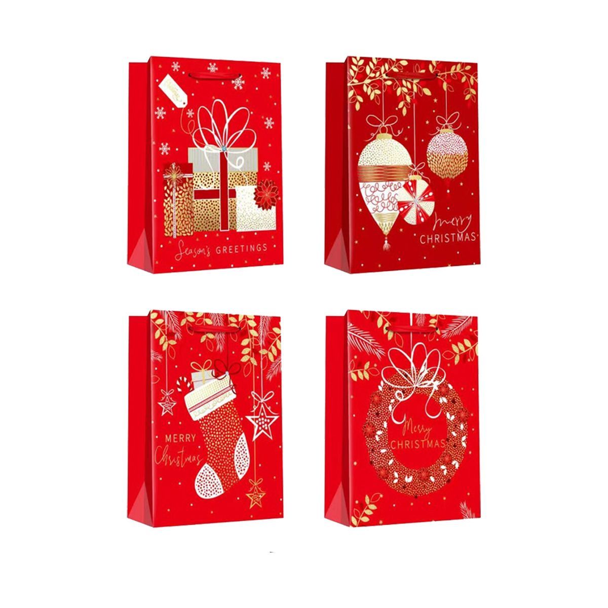 Gift Bag 40x30x12cm / 16"x12"x5" 12Pcs/Pack mix 4 designs GB-688