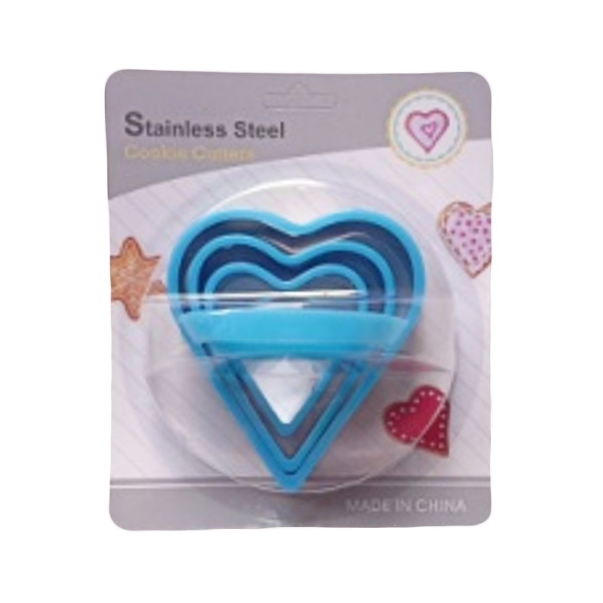 Cookie Mold Stainless Steel Set of 3