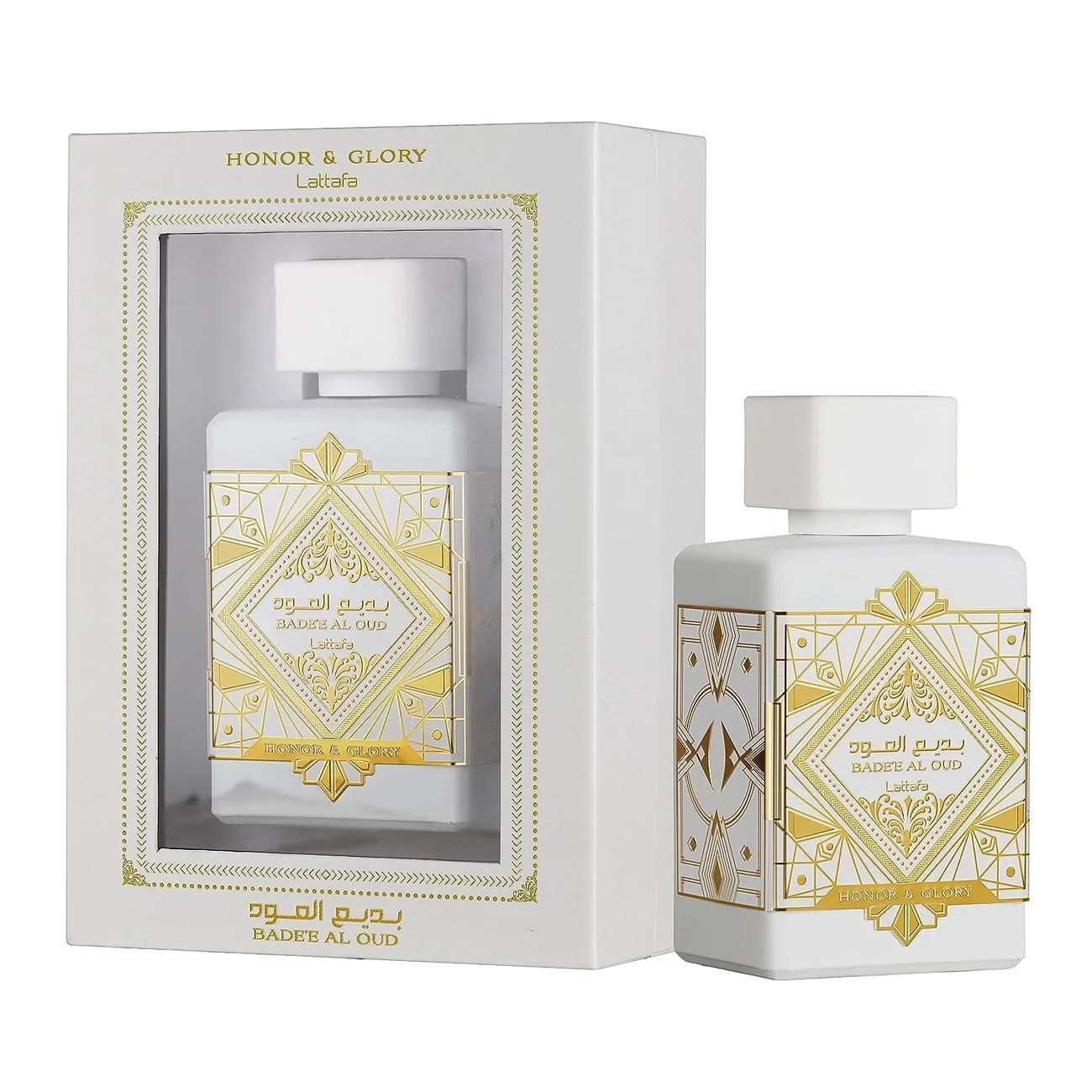 Lattafa Perfume Badee Al Oud Honor And Glory White 100Ml