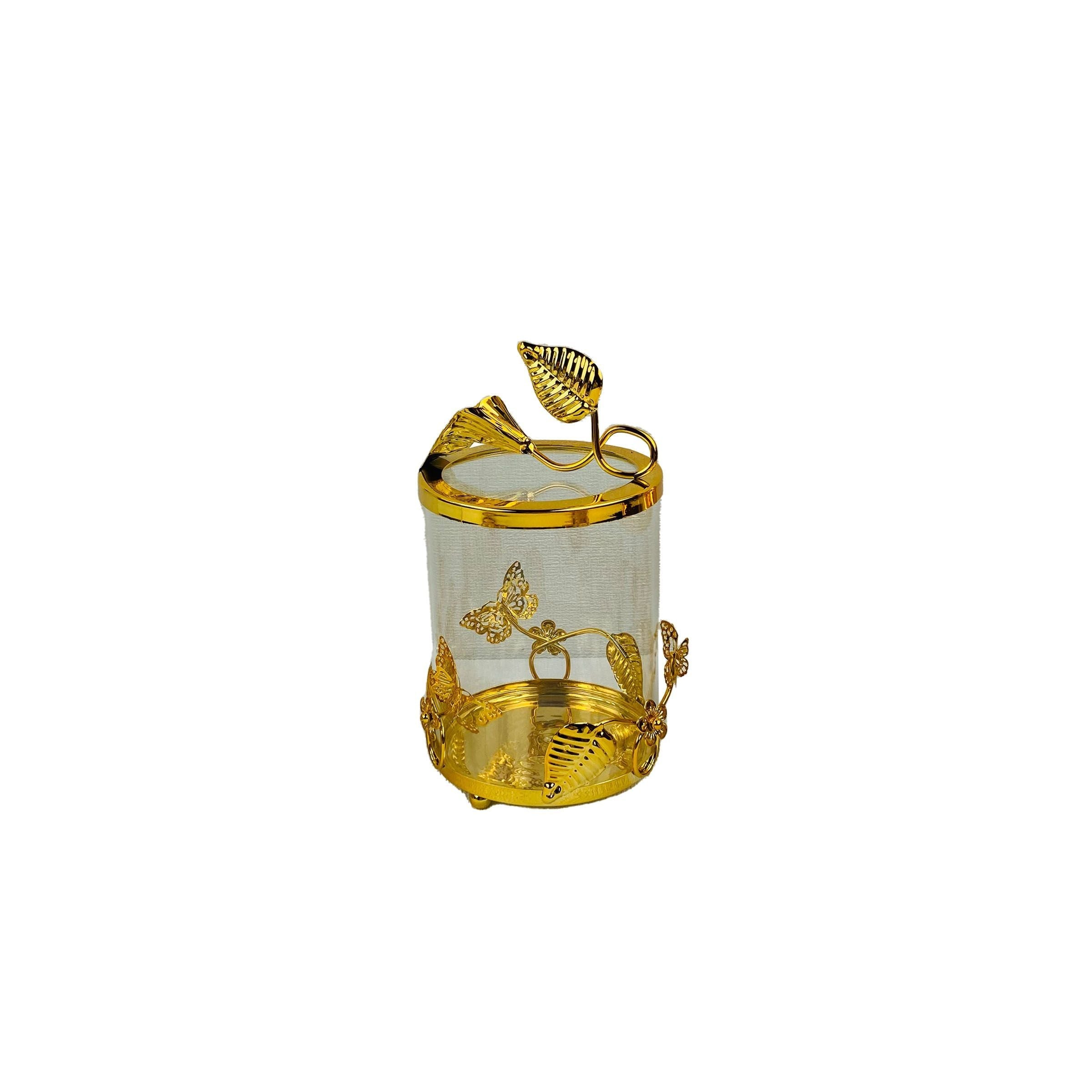 Candy Jar M size Gold  Y-2472B