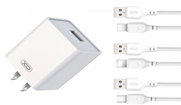 XO L93 Wall Charger +  A to L Cable Set / L65