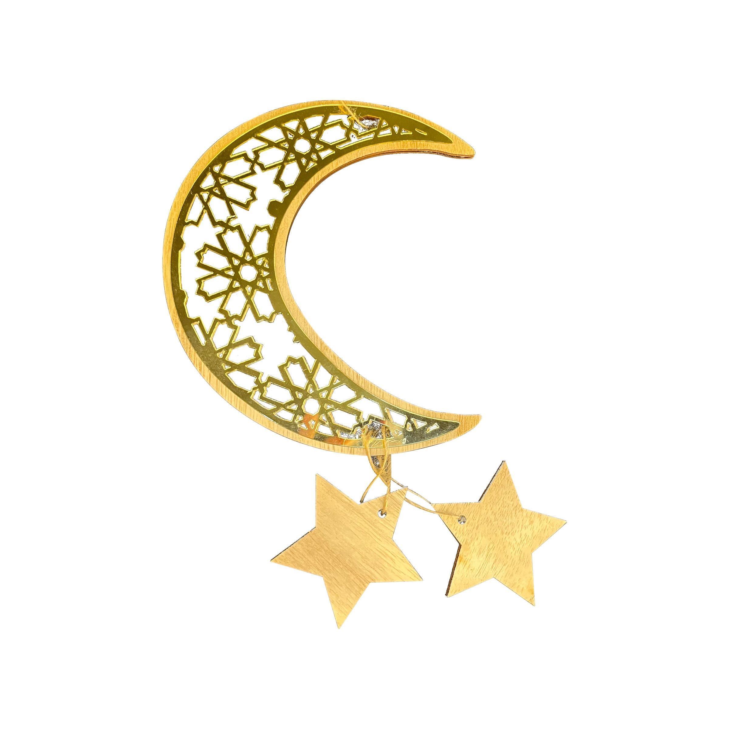 Ramadan Hanging Wall Art Crescent 18cm            RM25-218