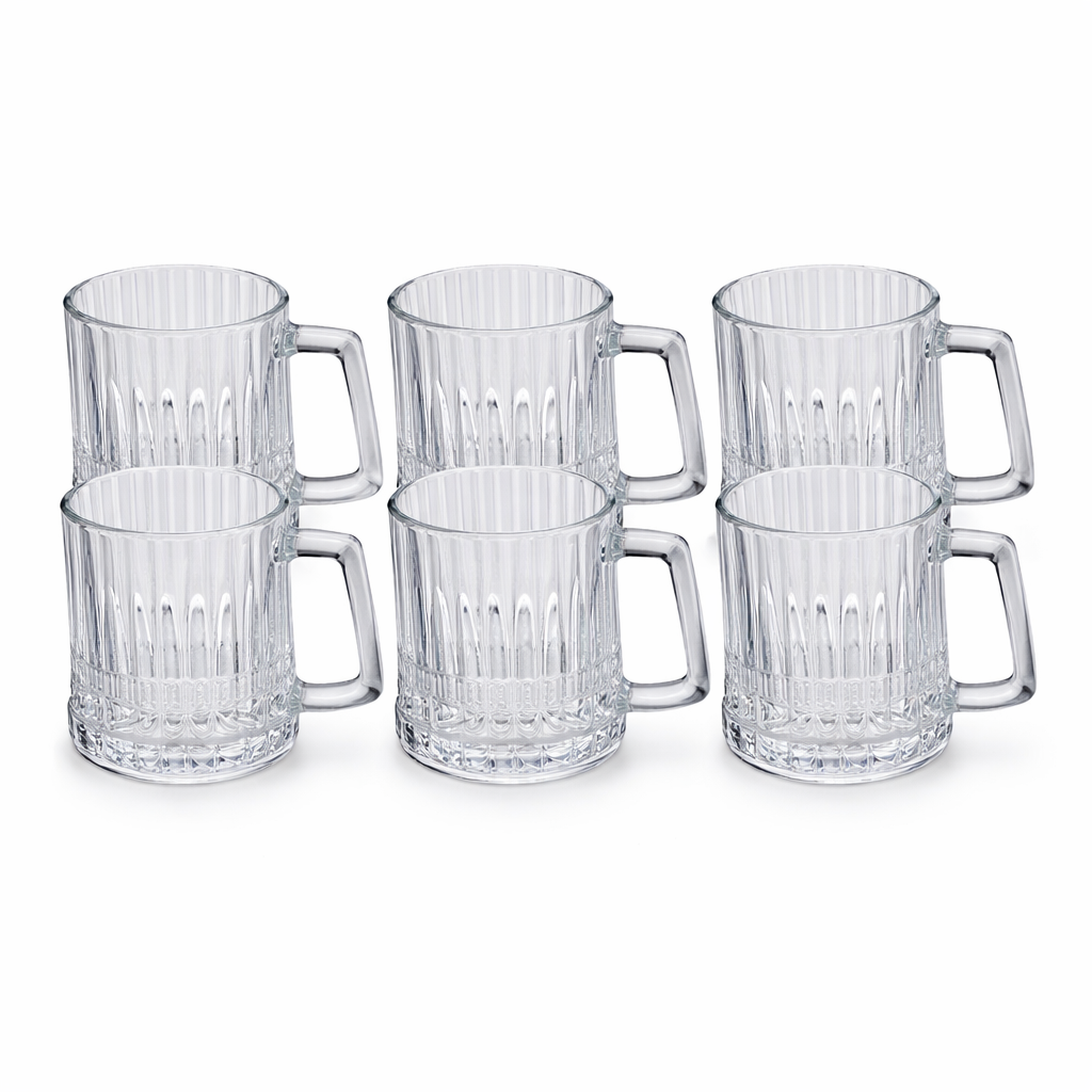 Glass Tea Cup Set 6pcs TZ401-170A
