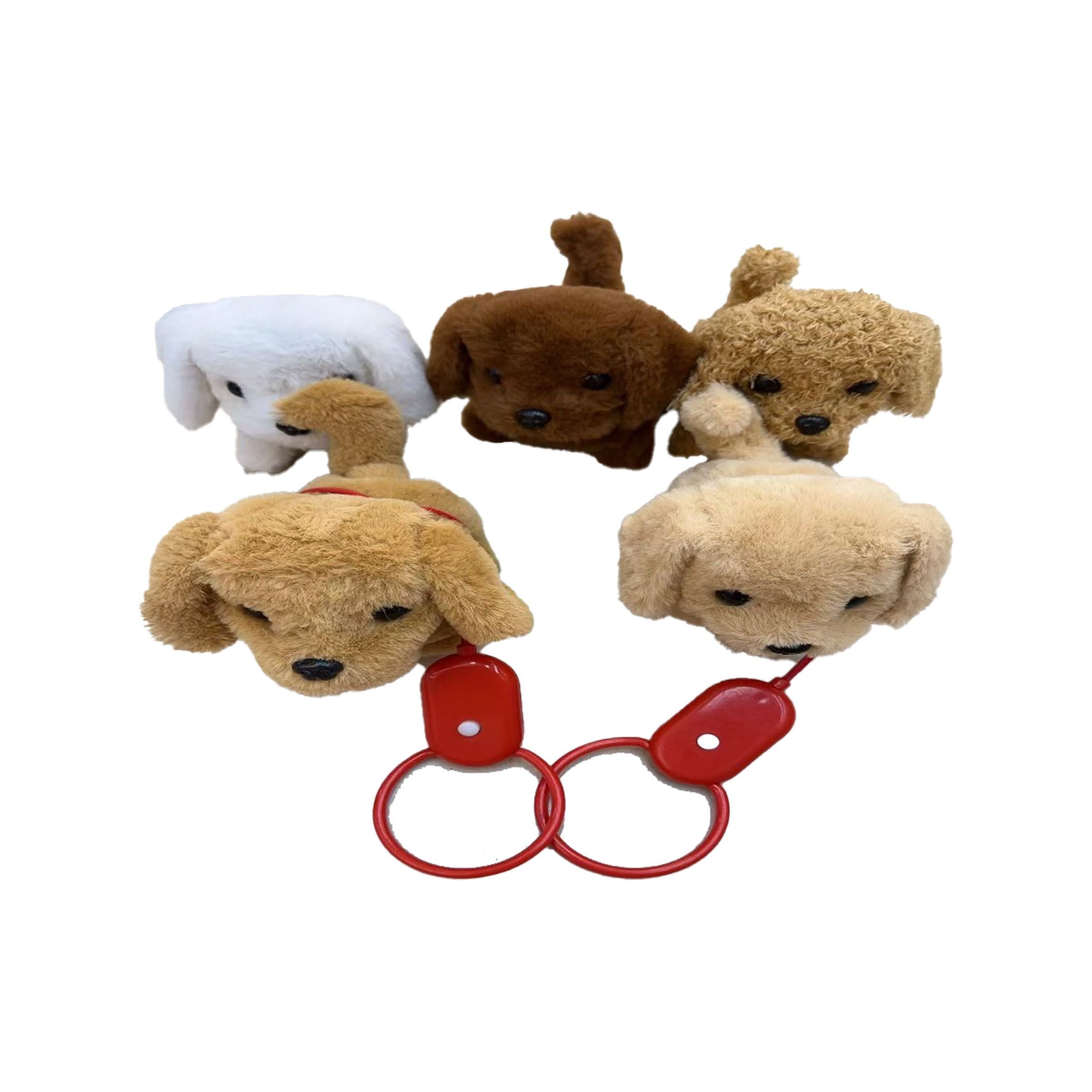Toy Dog  With Leash (mix 5 colors) ET Dog-S4
