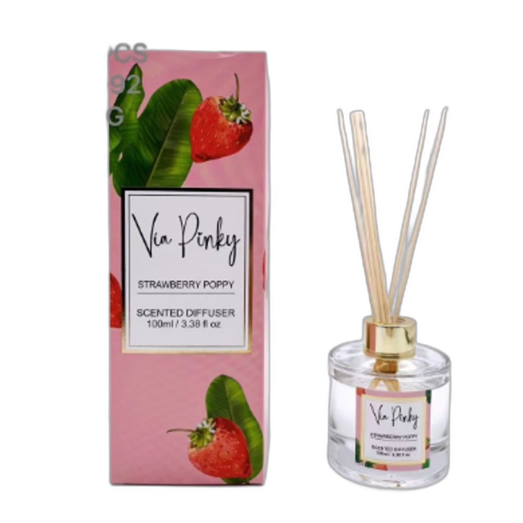 Reed Diffuser 100ml  Strawberry Poppy  VP8007
