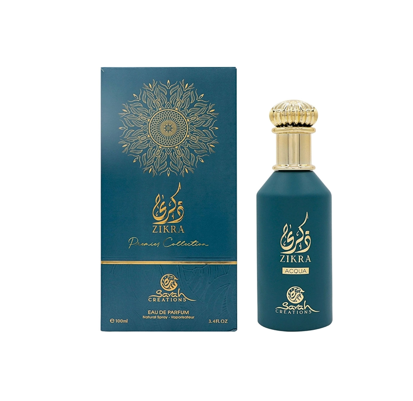 Sarah Creation Perfume Zikra Aqua Edp 100Ml