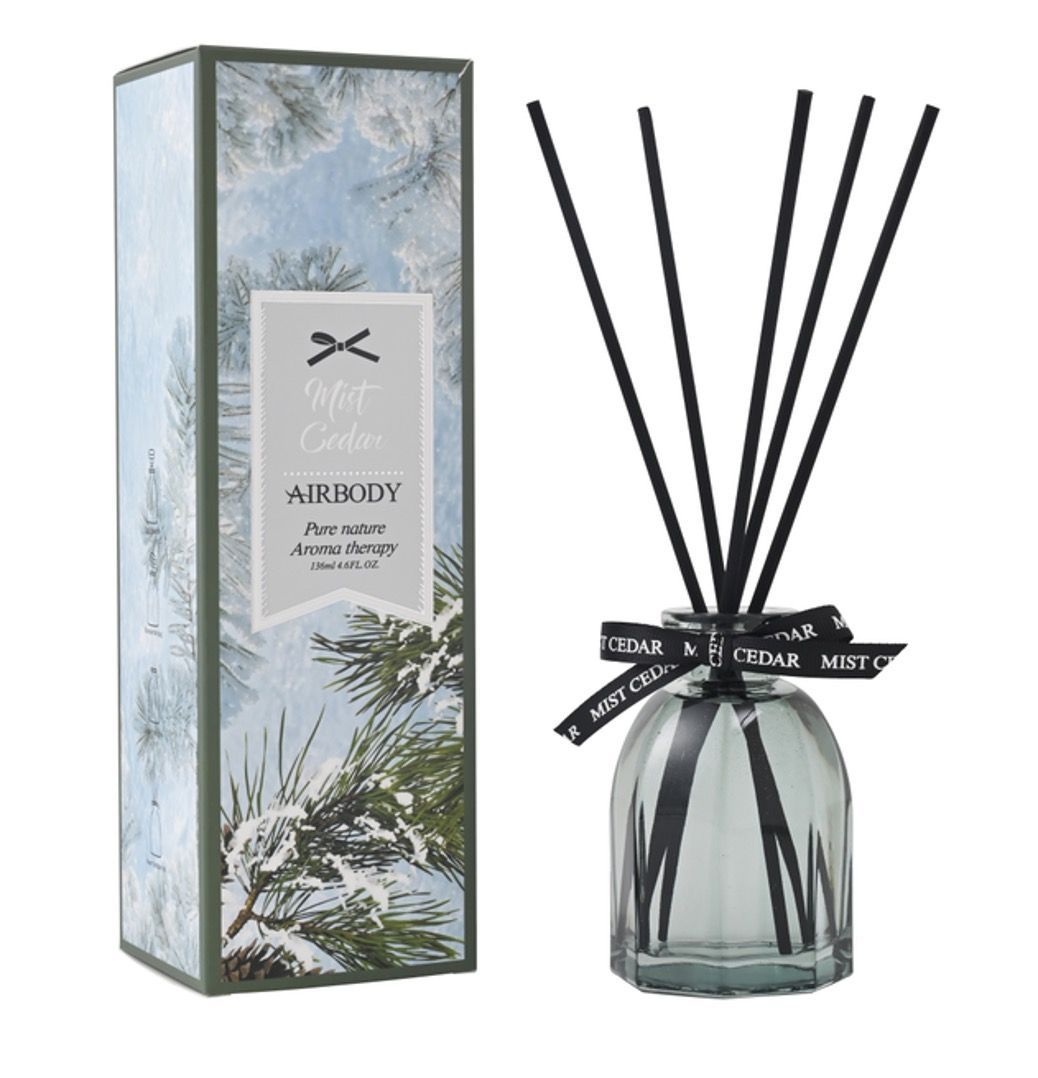 Reed Diffuser 136ml Mist Cedar RD005