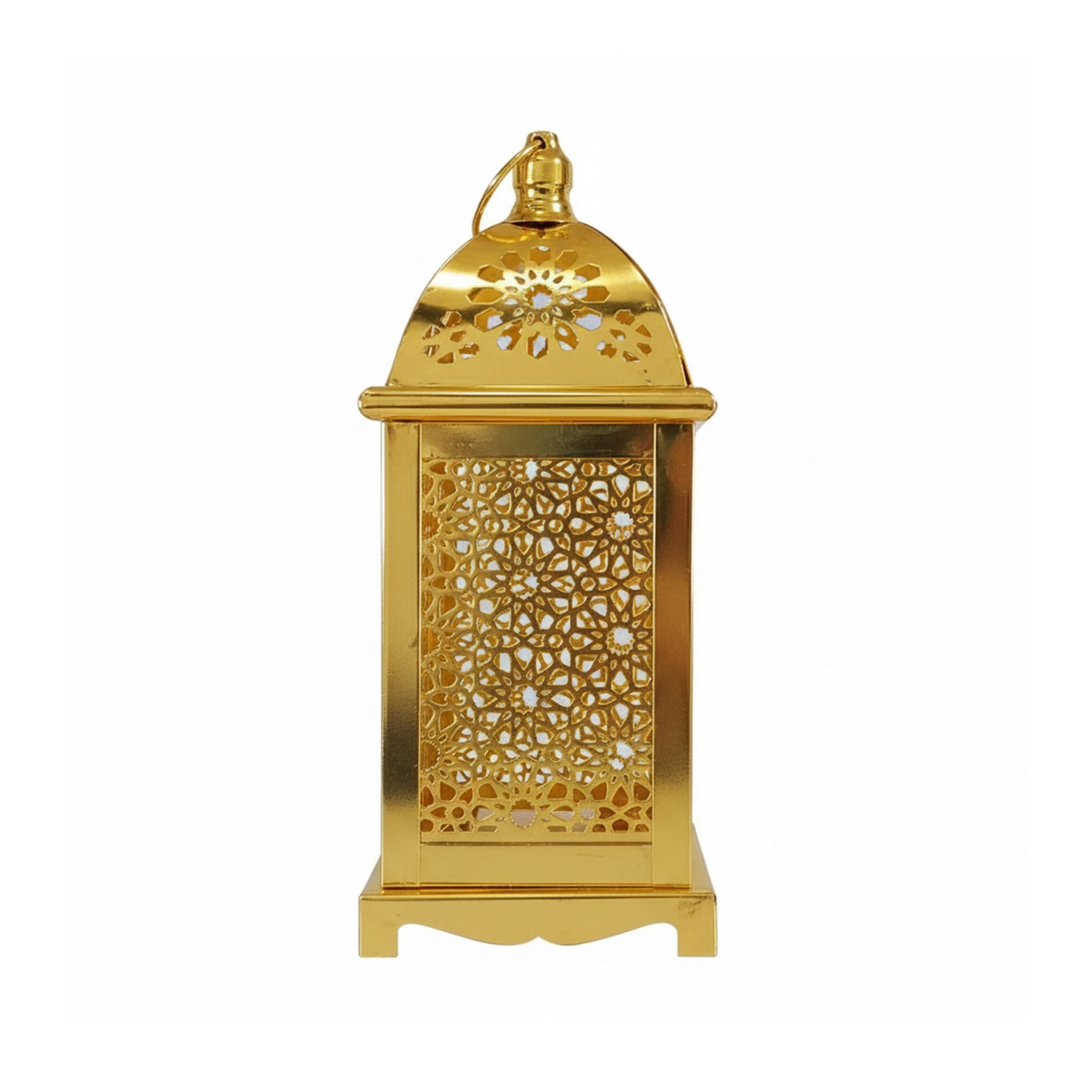Ramadan Lantern with LED  10.5x20cm(4.13x7.87inch) RM26-084