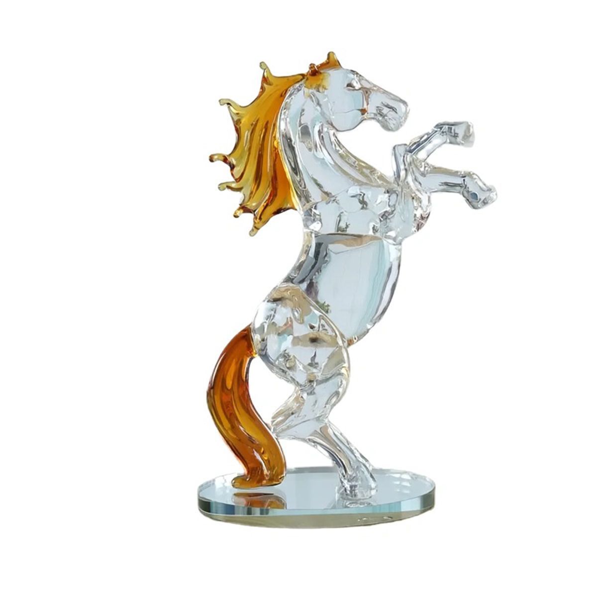 Crystal Horse Decorative 14x21cm 1421T