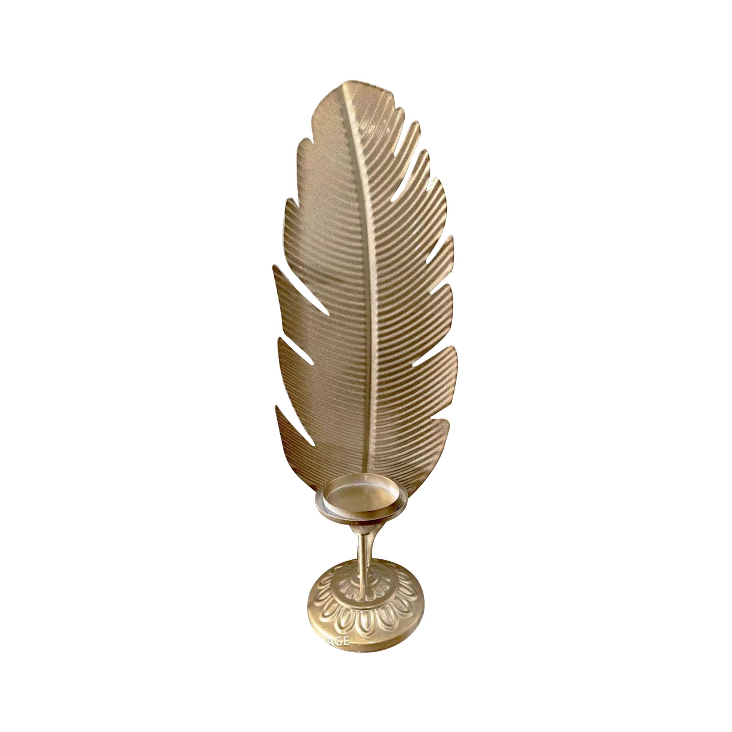 Candle holder Gold 46x16x15cm (18.11x6.3x5.91inch) 7212