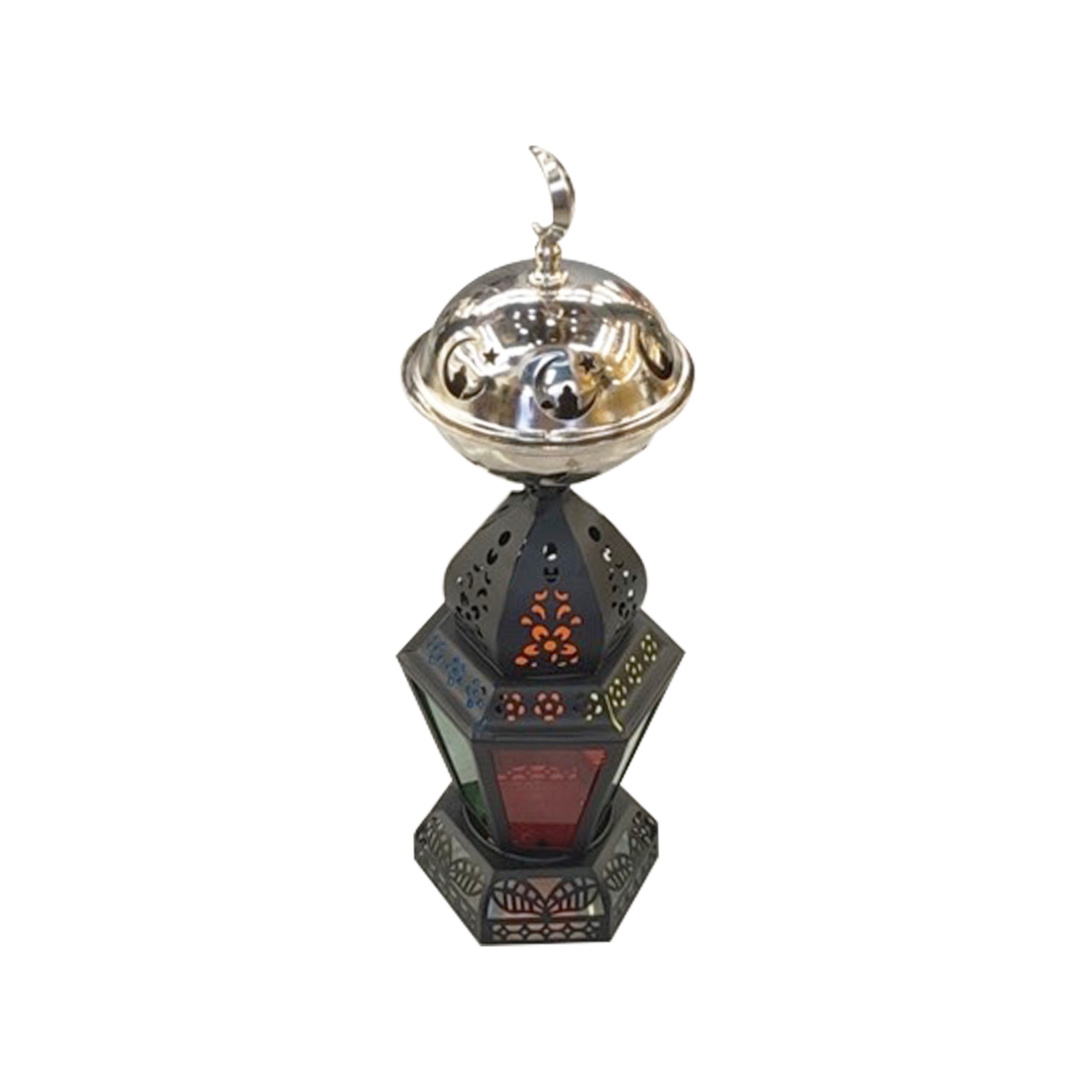 Ramadan Lantern with LED/Music Black - RM25-117