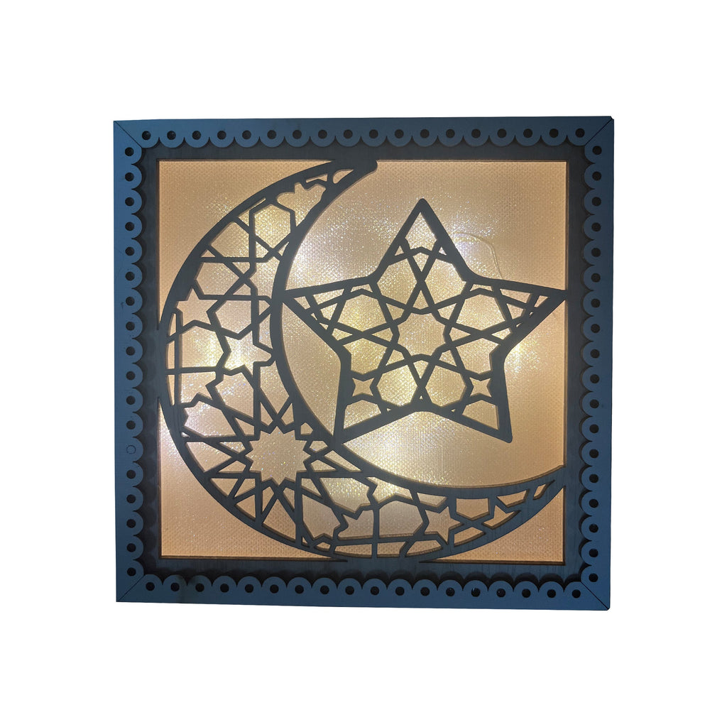 Ramadan Frame Pendant-LED 17x17x2.5cm - RM25-205