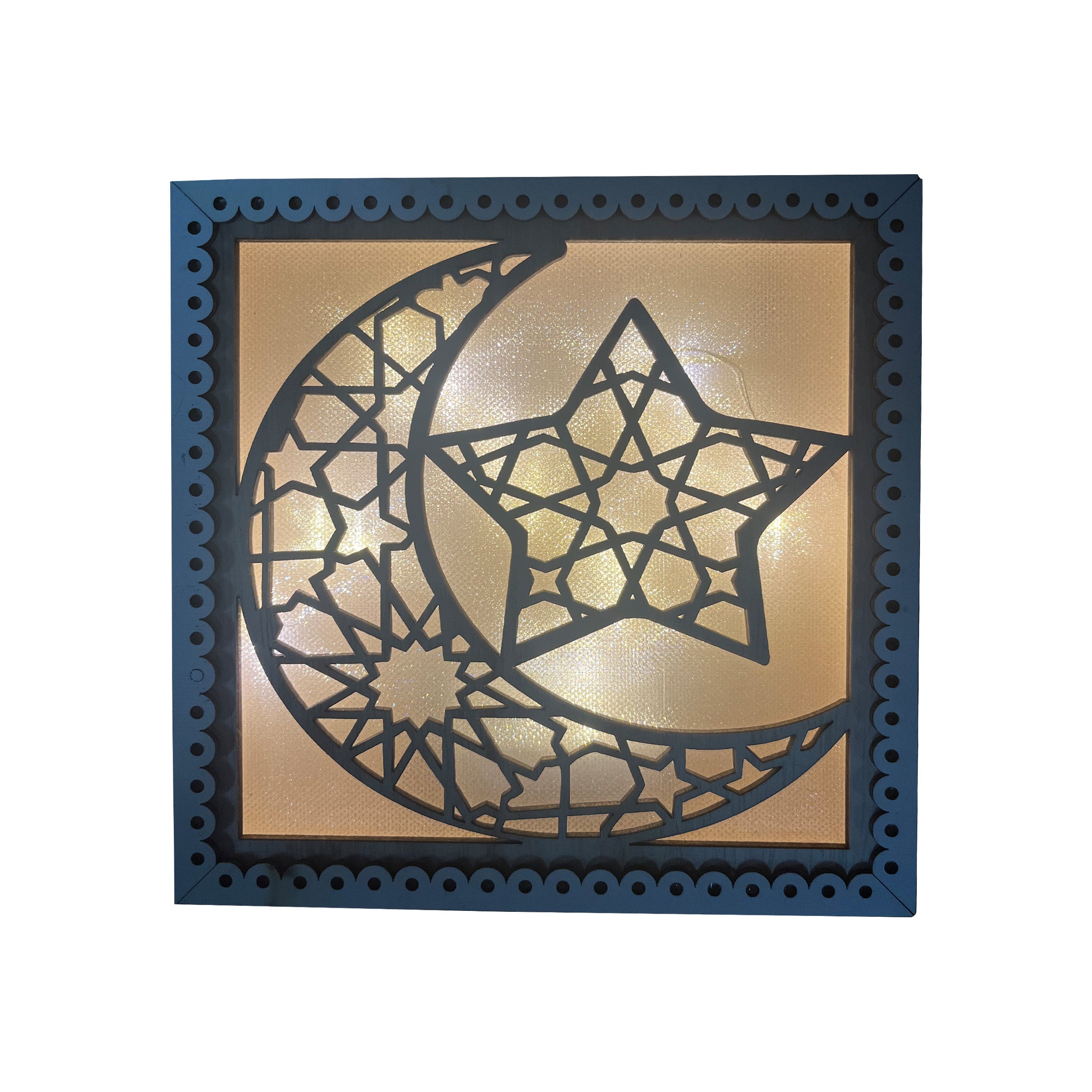Ramadan Frame Pendant-LED 17x17x2.5cm - RM25-205