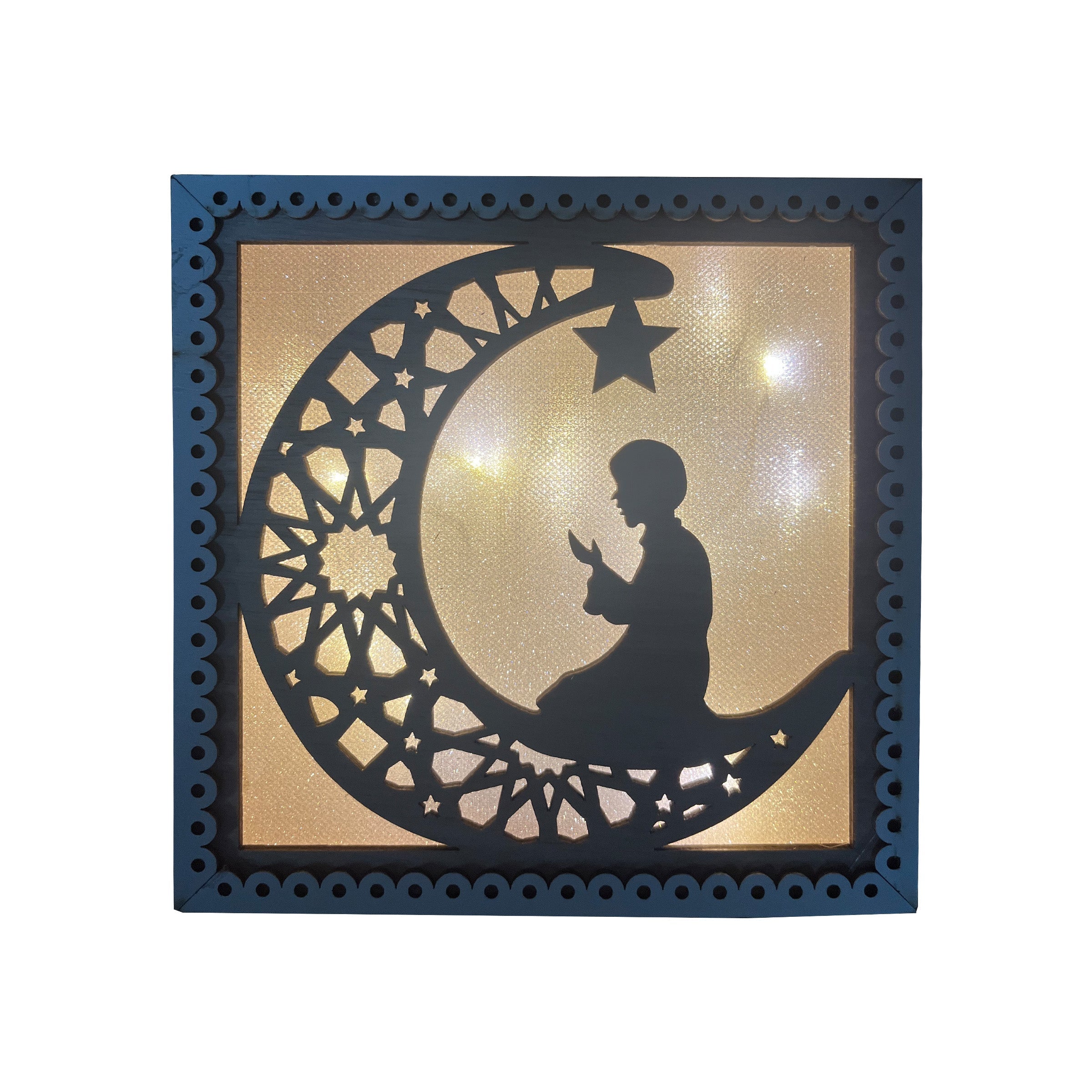 Ramadan Frame Pendant-LED 17x17x2.5cm - RM25-205