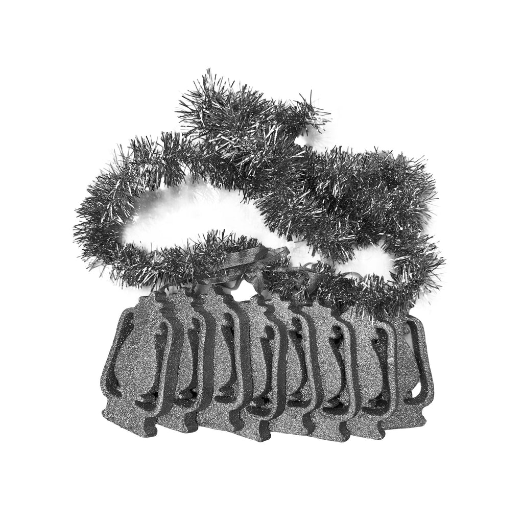 Ramadan Foam Hanging Pendant Silver - RM25-318S