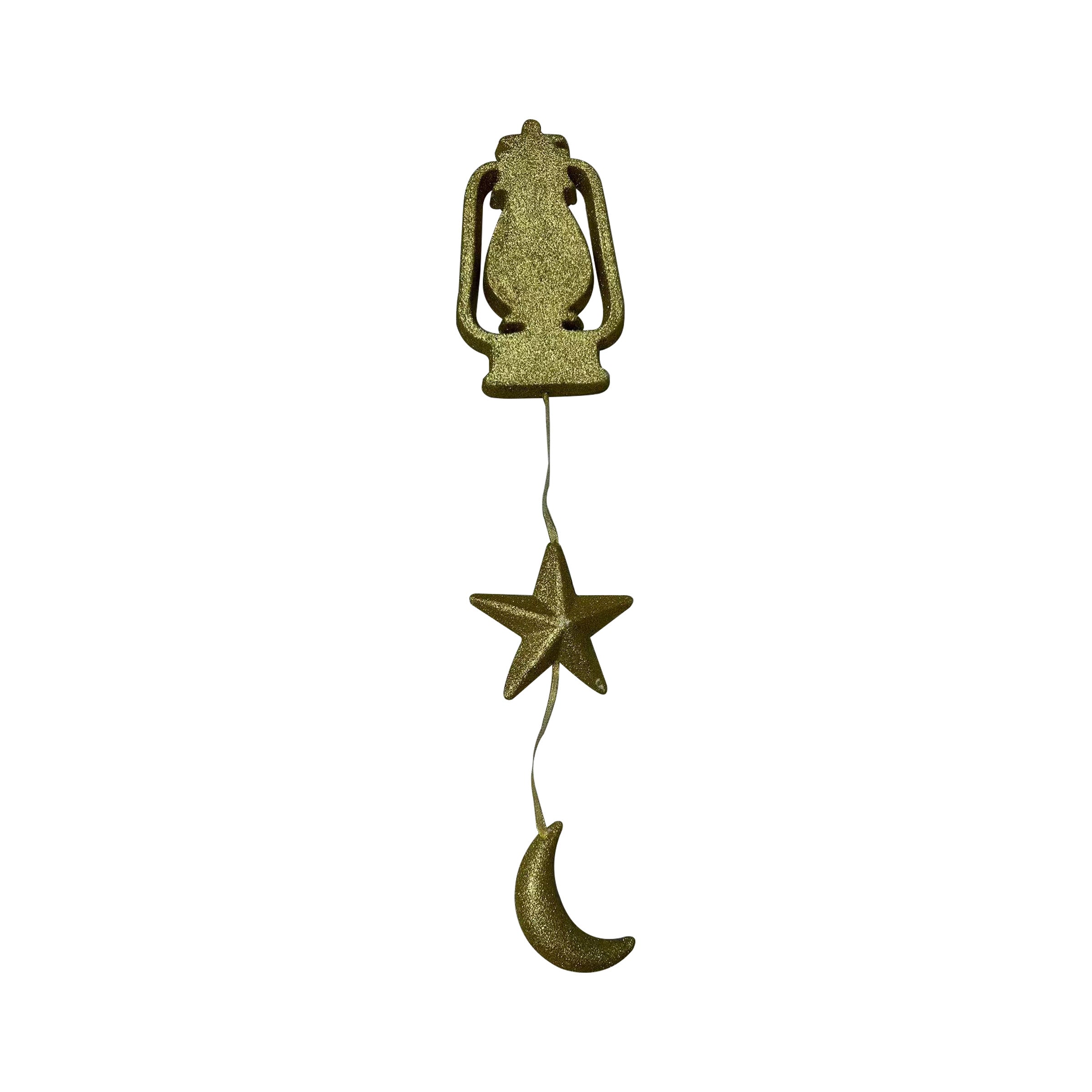 Ramadan Foam Hanging Pendant Gold RM25-324G
