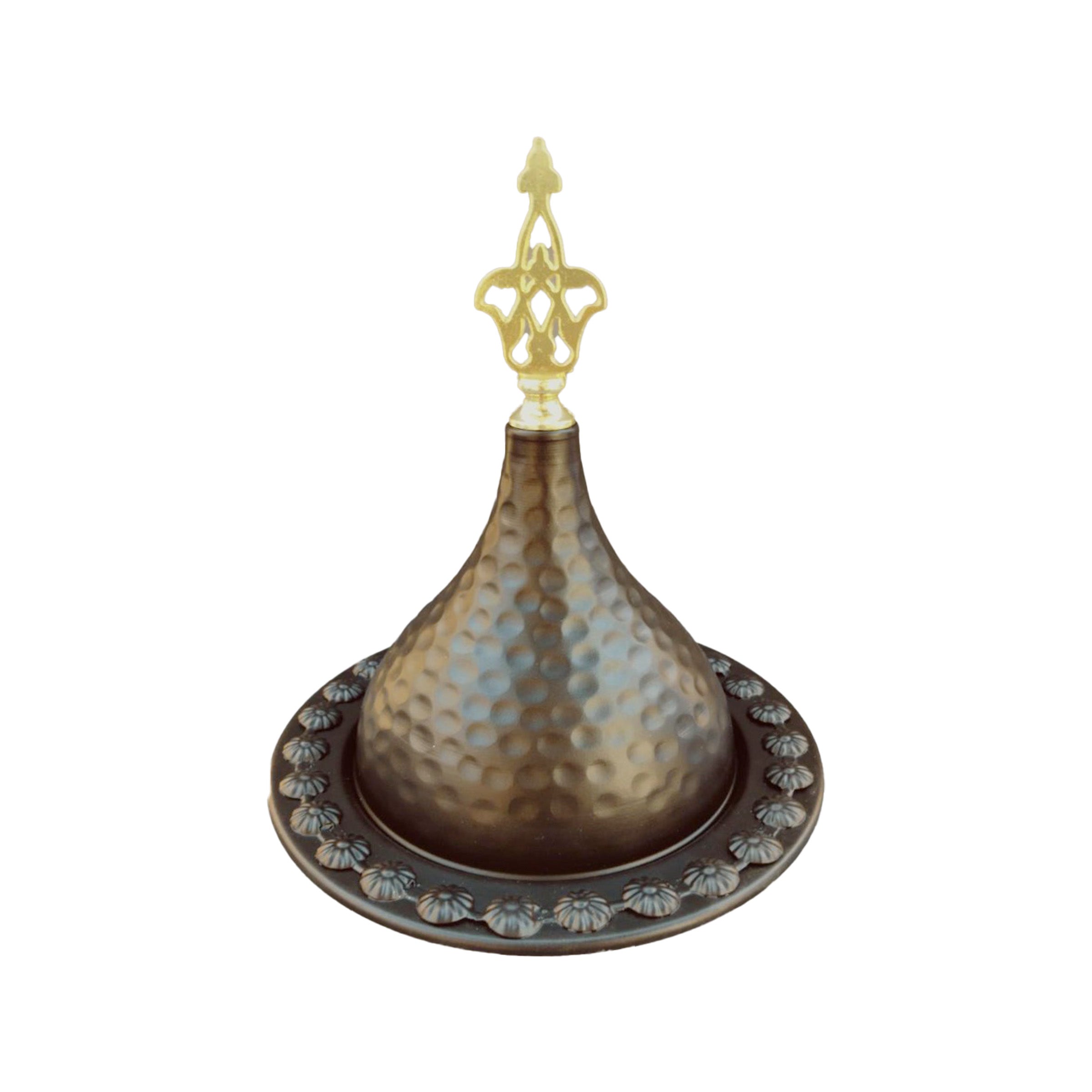 Ramadan Candy Bowl with Lid Black - RM25-326