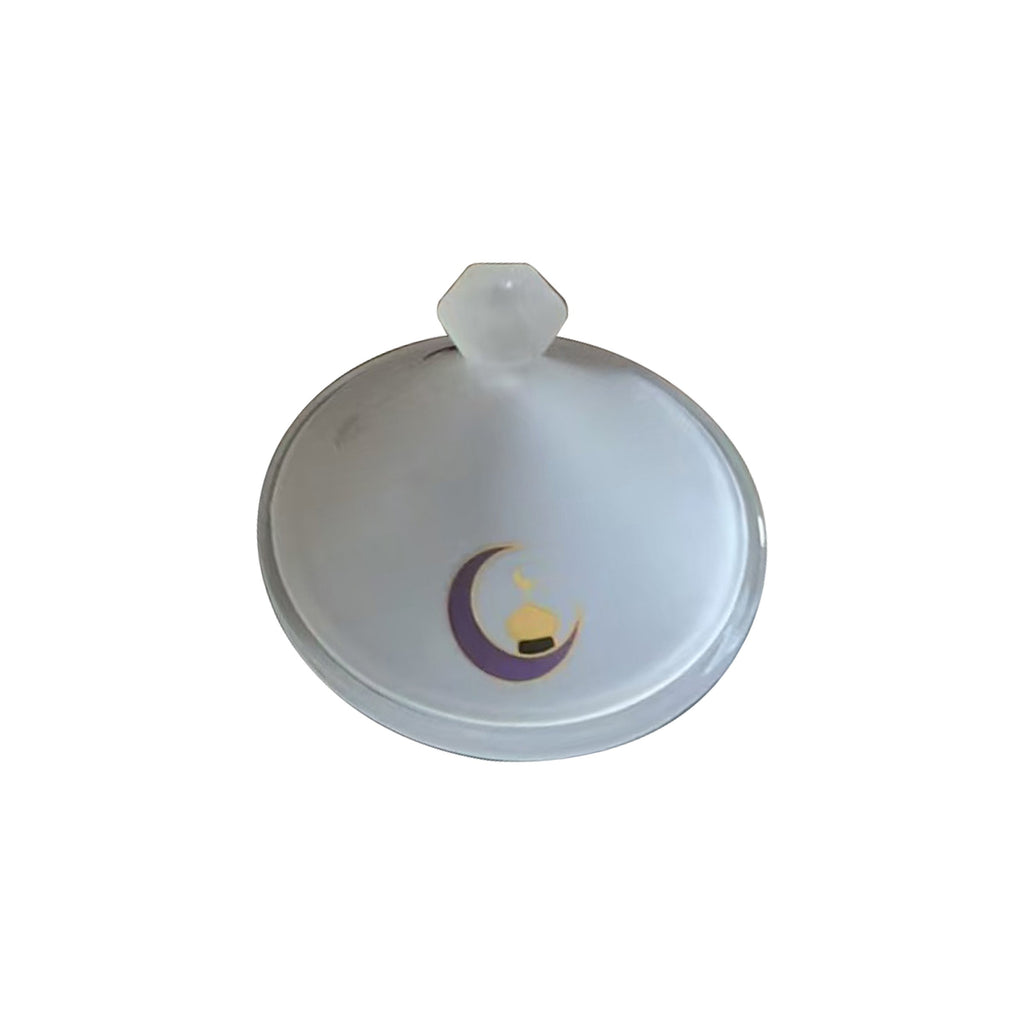 Ramadan Glass Bowl with Lid - RM25-43