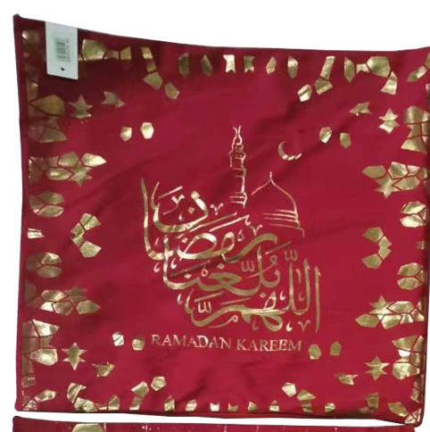 Ramadan Pillow( Red+Gold design)        PL43-RDG