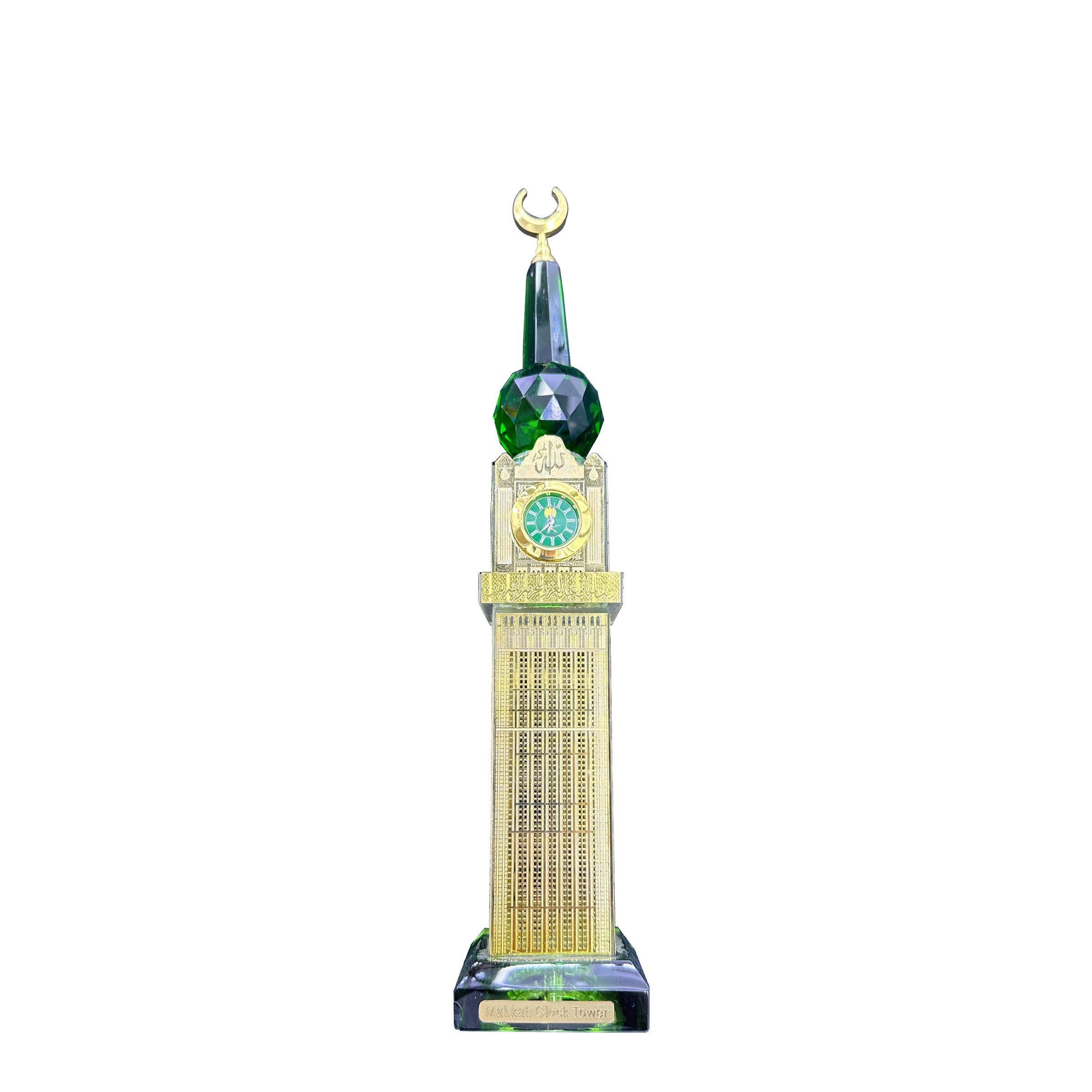 Crystal Decor with Light Mecca Tower 50x50mm 7804-21