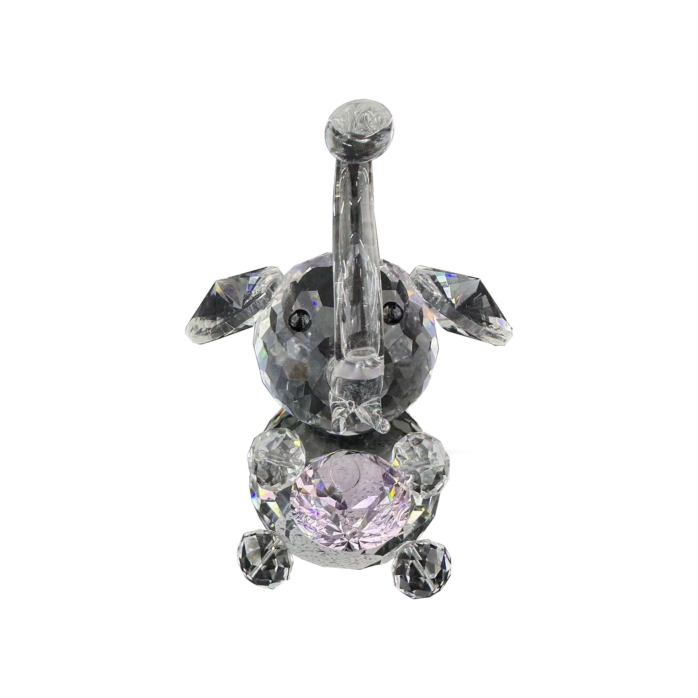 Crystal Decorative Elephant 911-1E