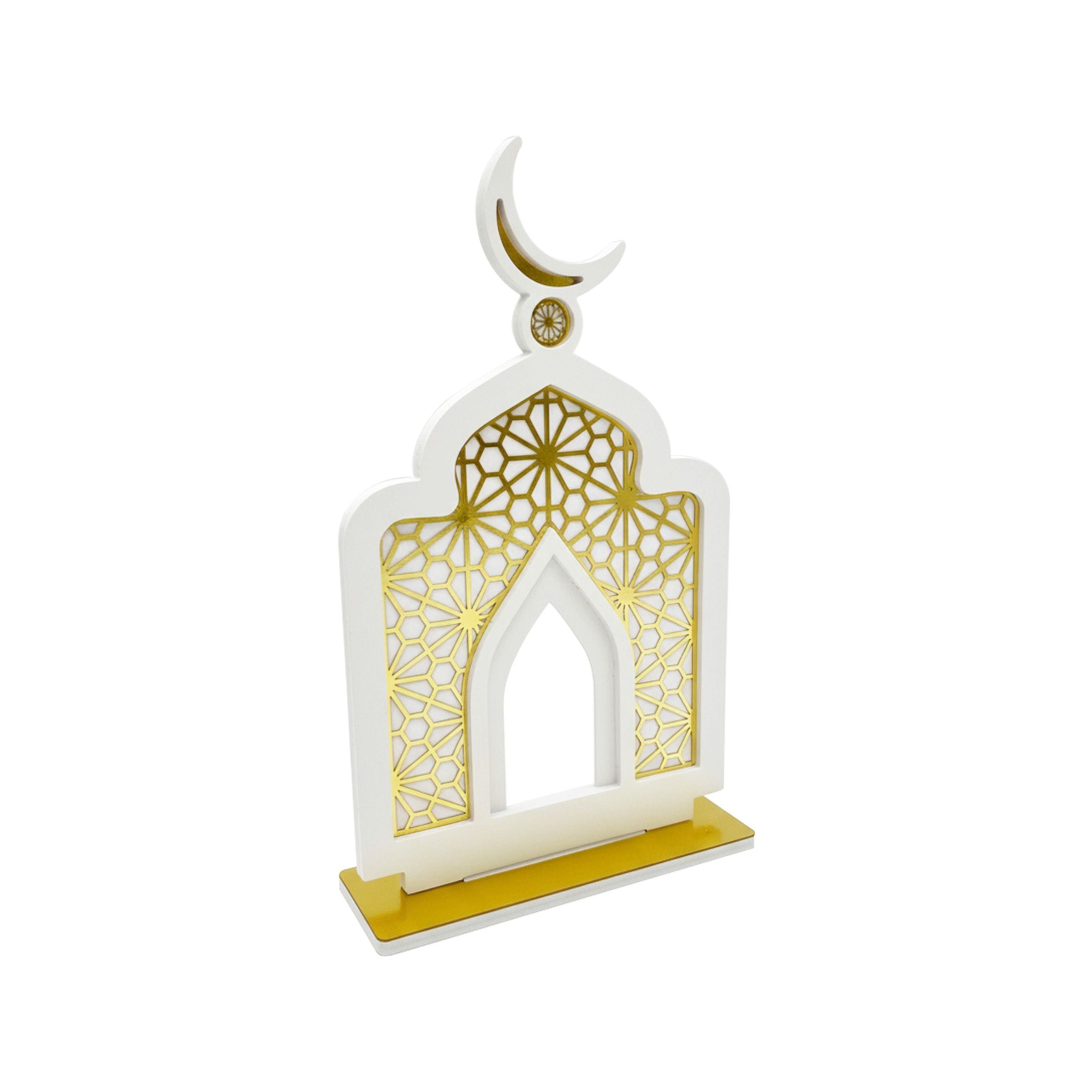 Ramadan Decor White & Gold 40x60cm(15.75x23.62inch) RM26-062