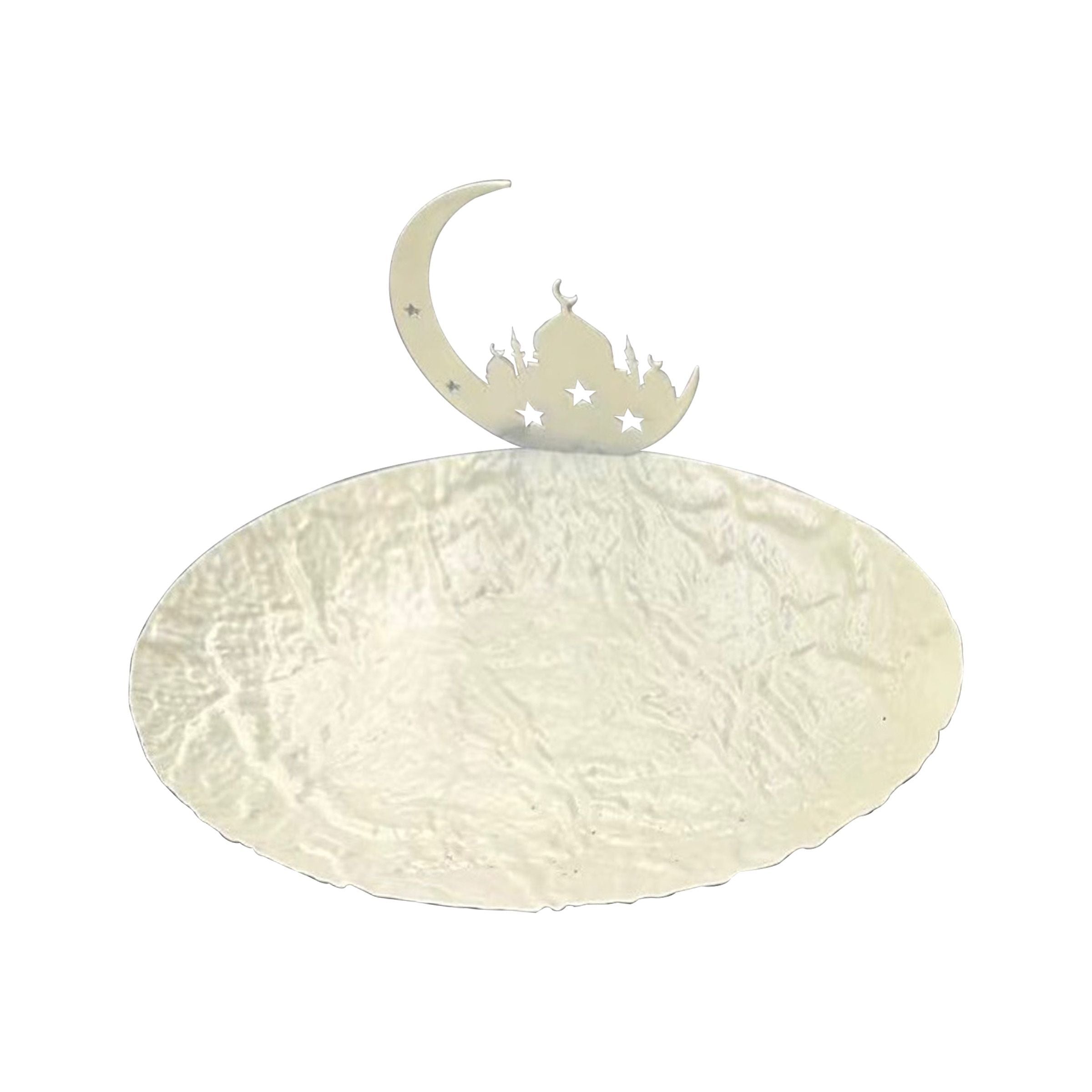 Ramadan Candy Tray Beige 20x12cm (7.87x4.72inch) RM25-225